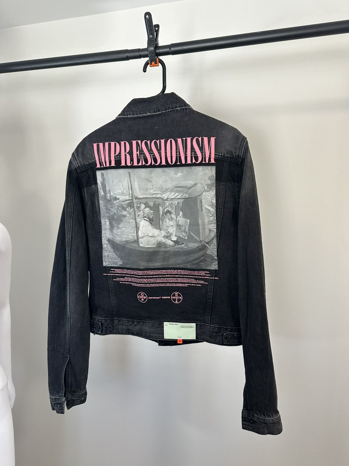 Off-White Off Whote Denim Jacket Impression Size US S / EU 44-46 / 1 - 10 Thumbnail