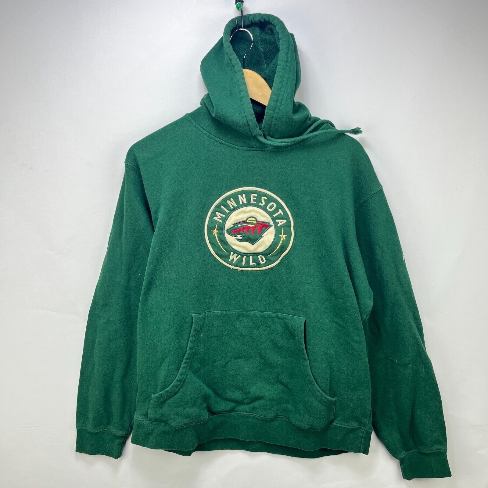 NHL × Vintage Vintage Minnesota Wild Reebok Hoodie Size Small Size US S / EU 44-46 / 1 - 1 Thumbnail