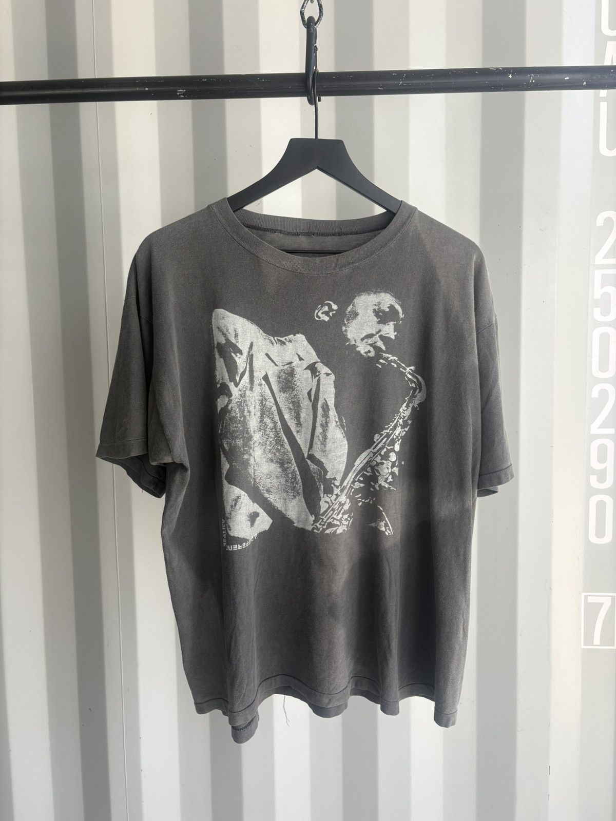 Band Tees Vintage Jazz John Coltrane Thrashed Distressed Shirt Grunge Size US XL / EU 56 / 4 - 1 Thumbnail