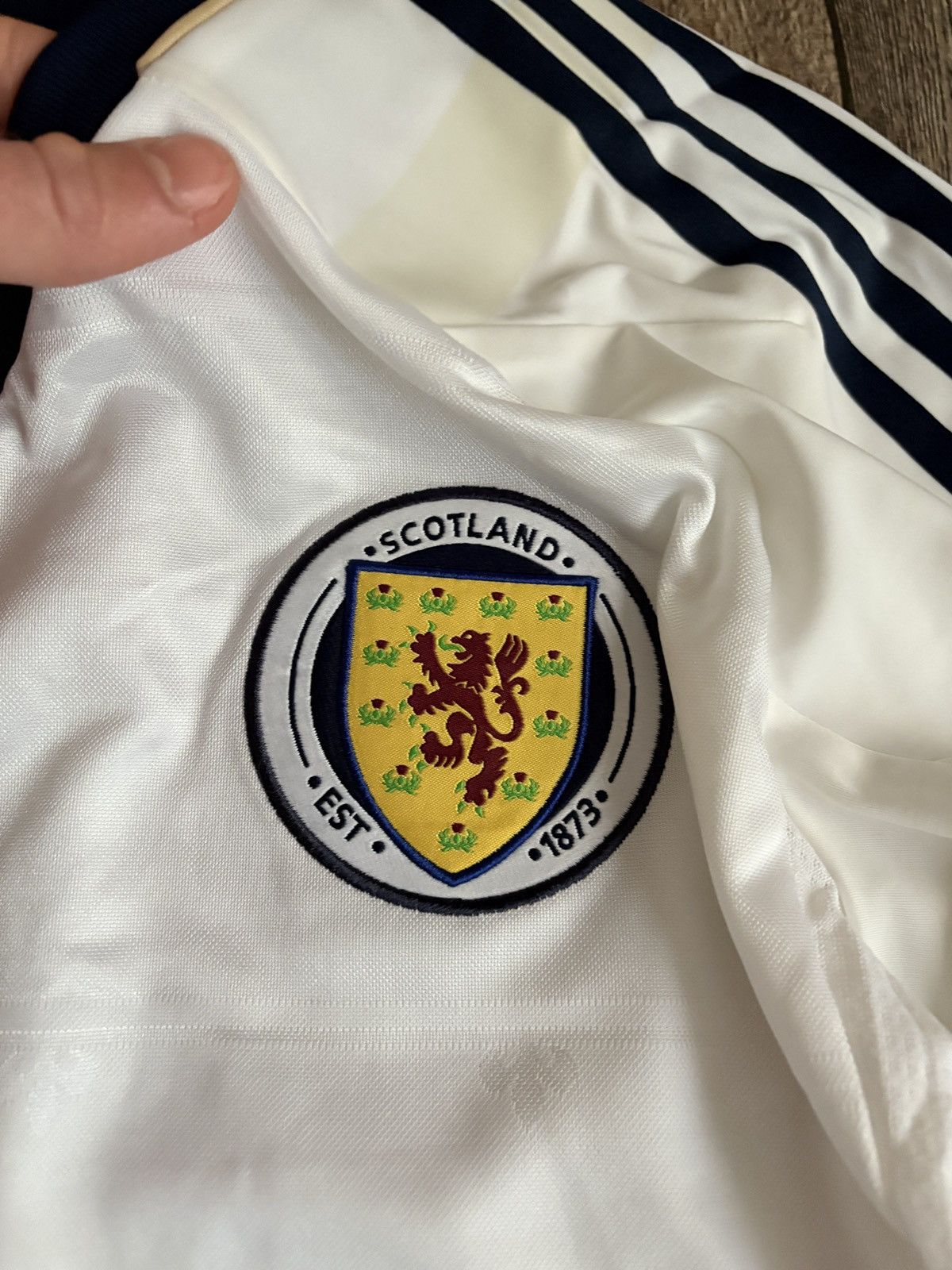 Adidas Rare Vintage Adidas Scotland 2011/2012 Player Version Jersey Size US L / EU 52-54 / 3 - 4 Thumbnail