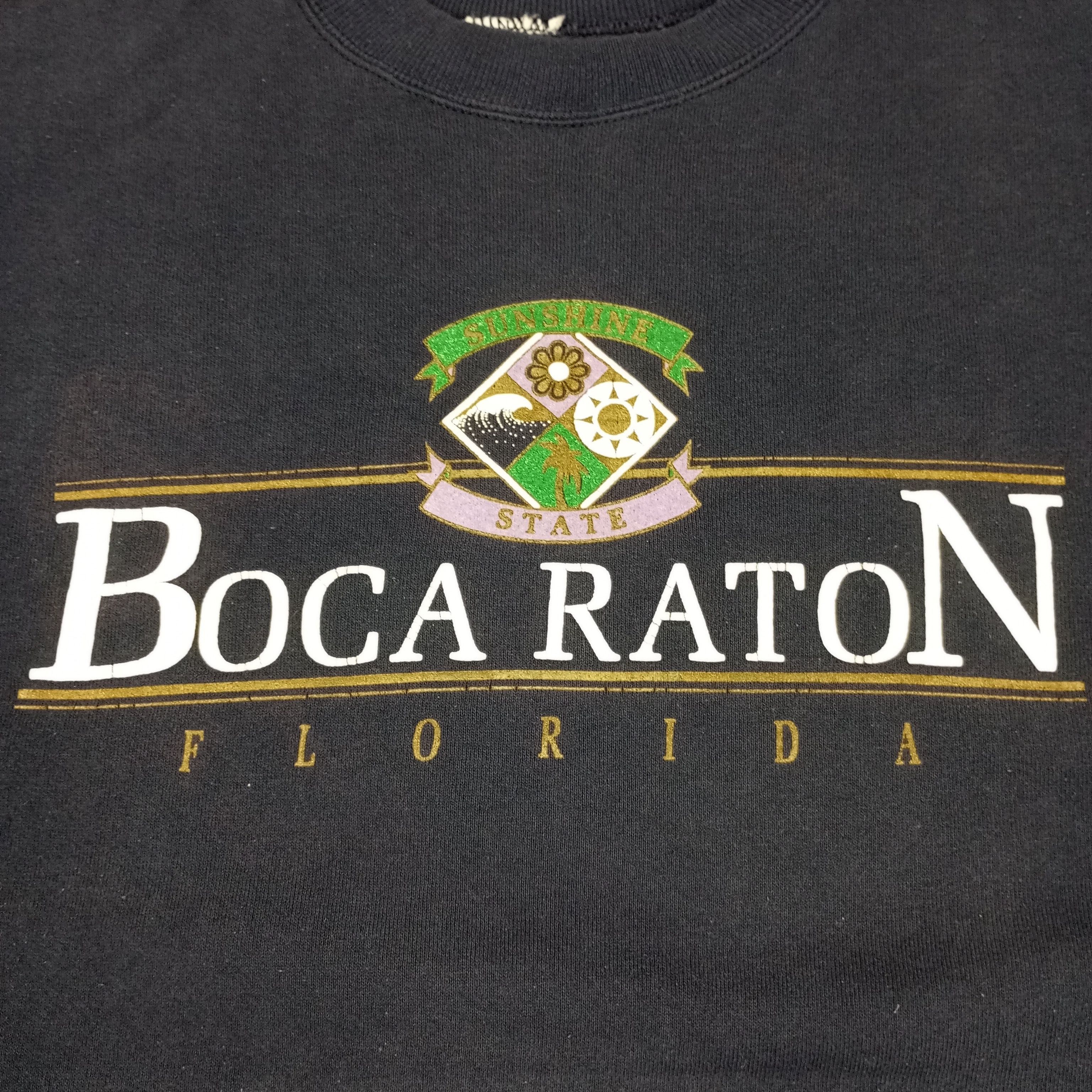 Vintage Boca Raton Florida Vintage Sweatshirt Size US XL / EU 56 / 4 - 2 Thumbnail