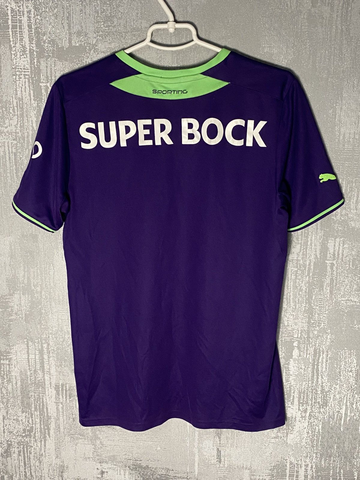 Puma Sporting Lisbon Puma Soccer Jersey 2013 Away Football Shirt Size US M / EU 48-50 / 2 - 2 Thumbnail