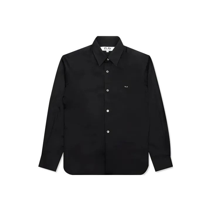 Comme des Garcons Comme des Garçons Play Black Long Sleeve Shirt 0079 Size XS / US 0-2 / IT 36-38 - 1 Thumbnail