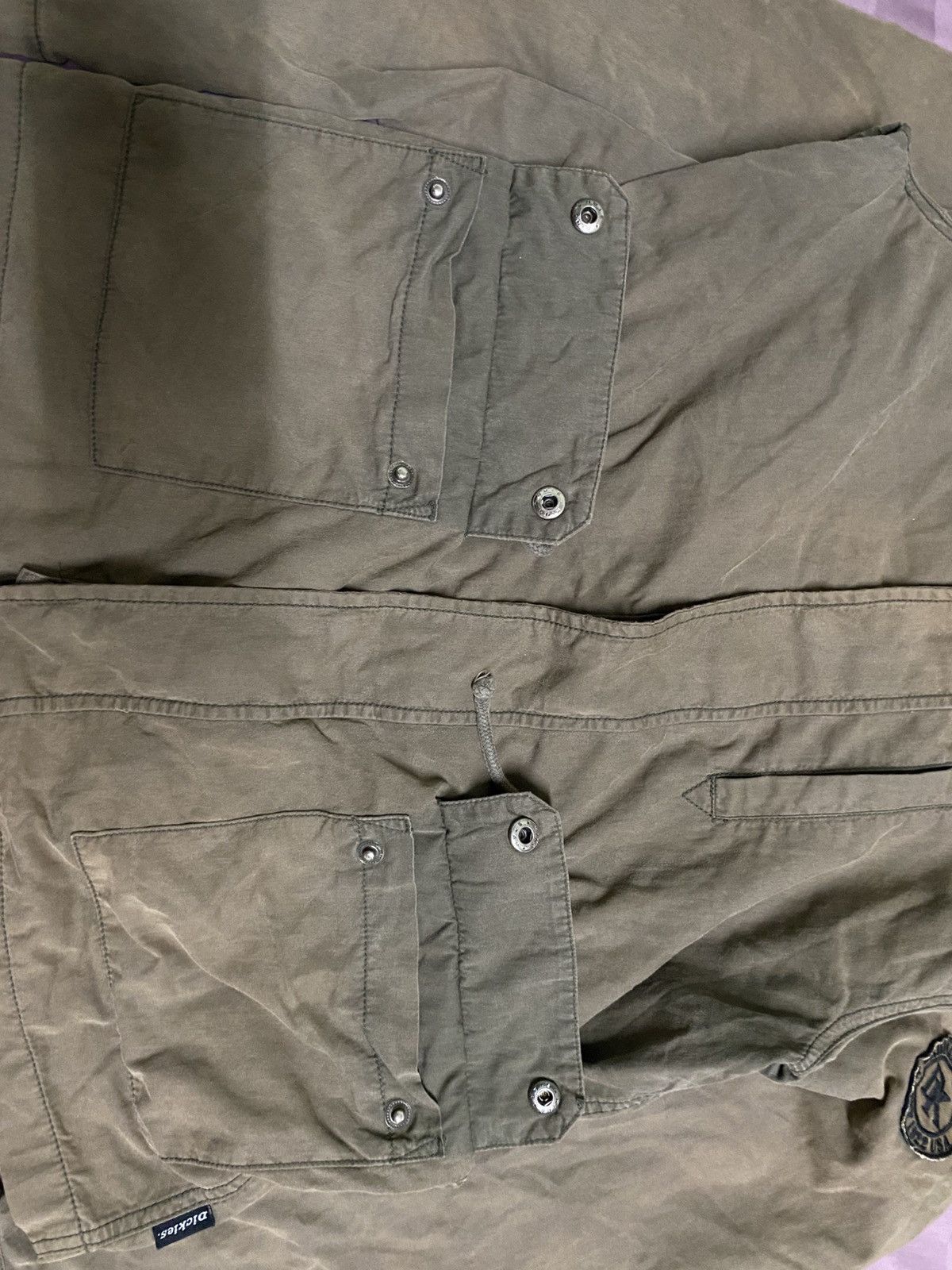Dickies Dickies 1922 Olive Green Hooded Parka Jacket Size US M / EU 48-50 / 2 - 7 Thumbnail