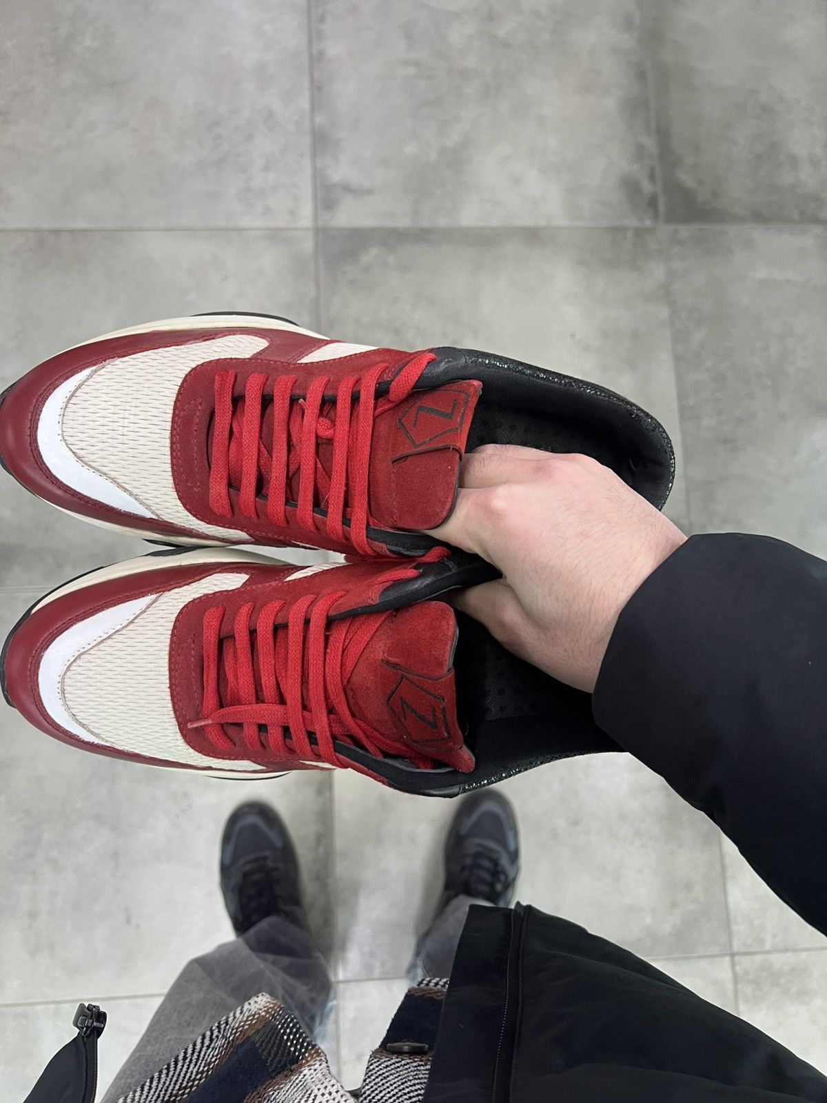 Z Zegna VERY RARE ERMENEGILDO Z ZEGNA ITALIAN DESIGNER SNEAKERS Y2K Size US 10 / EU 43 - 5 Thumbnail