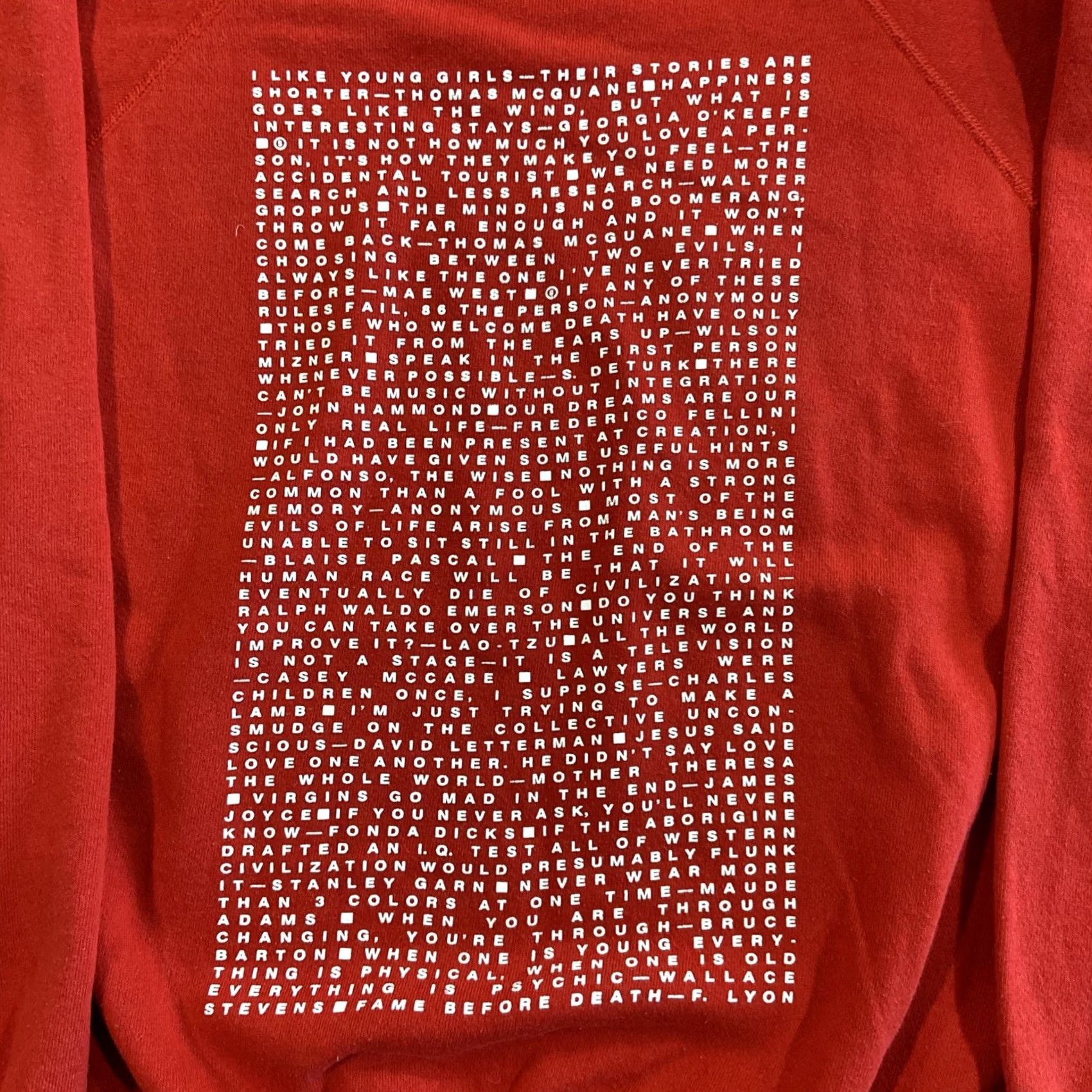 Hanes VINTAGE Hanes 90s Graphic Print Crewneck Sweatshirt Mens Red XL Size US XL / EU 56 / 4 - 7 Thumbnail