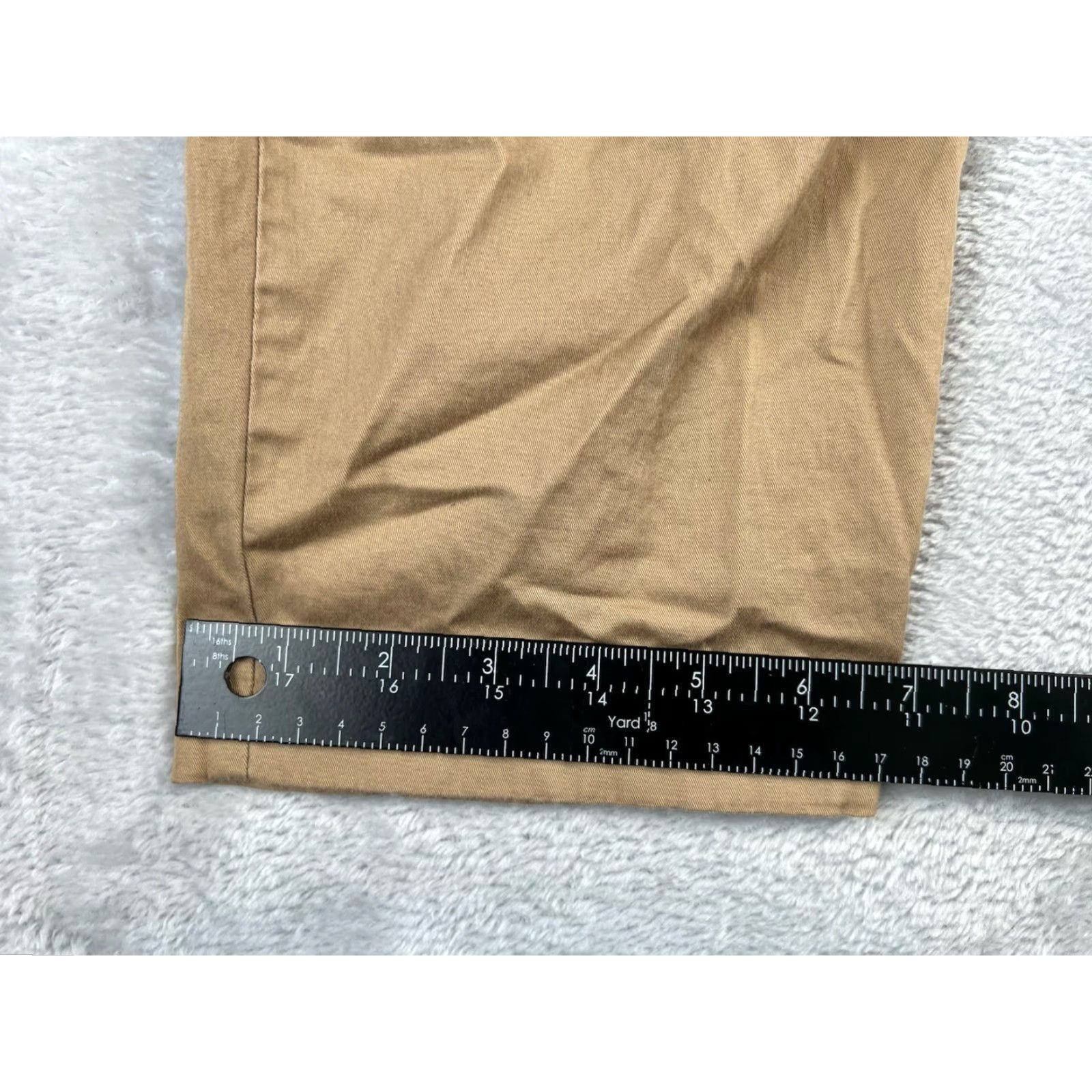 J.Crew J.Crew Slim Boyfriend Chino Pants Women's Size 32 Beige Preppy Casual Boyfriend Slim Chino Pants Womens, 32, Beige, Preppy, Casual, Chino, Pants Size 24" / US 00 / IT 34 - 5 Thumbnail