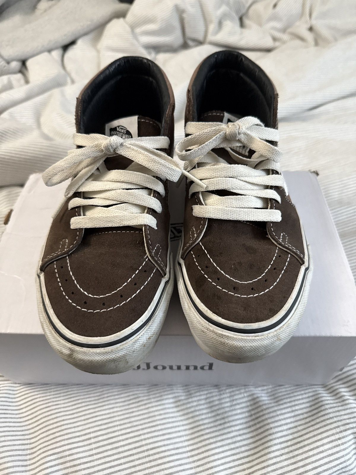 JJJJound × Vans JJJJound Vans Vault Sk8-Mid LX Size US 7 / EU 40 - 3 Thumbnail