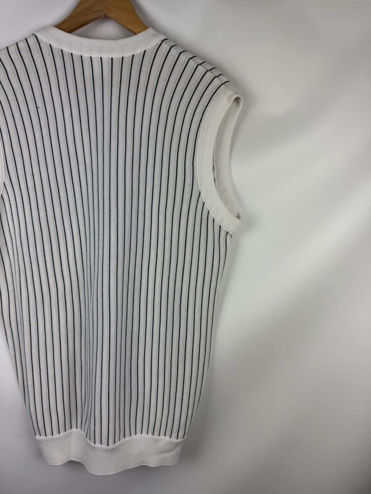 Lacoste Lacoste Limited Edition 75 Anniversary Striped Vest Sweater Size US L / EU 52-54 / 3 - 15 Thumbnail