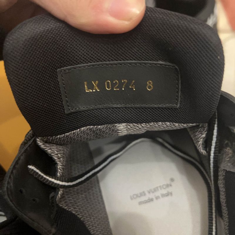 Louis Vuitton Louis Vuitton Trainer Black Leather Sneakers -2508 Size US 9.5 / EU 42-43 - 5 Thumbnail
