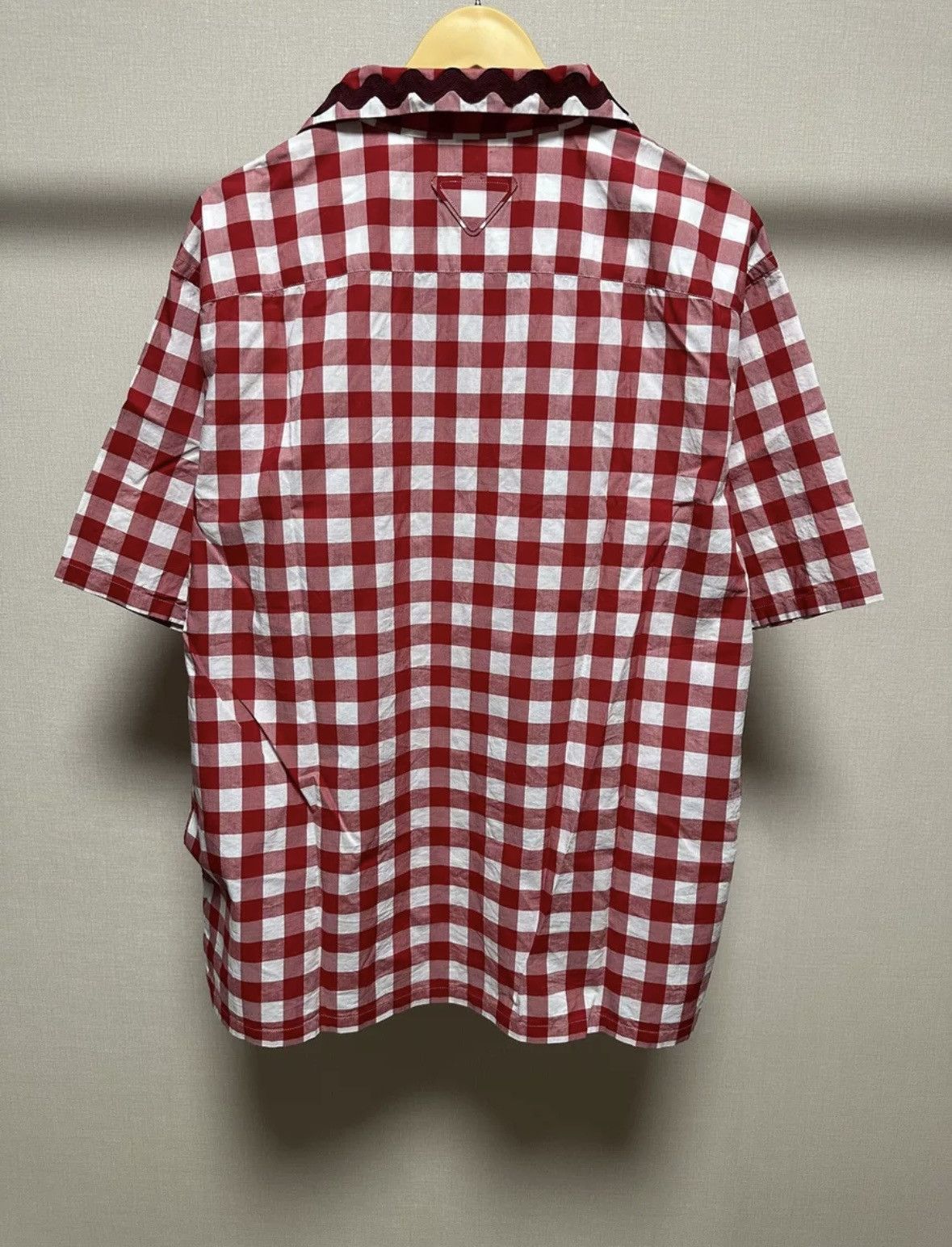 Prada Prada ss23 red wave shirt Size US XL / EU 56 / 4 - 2 Thumbnail