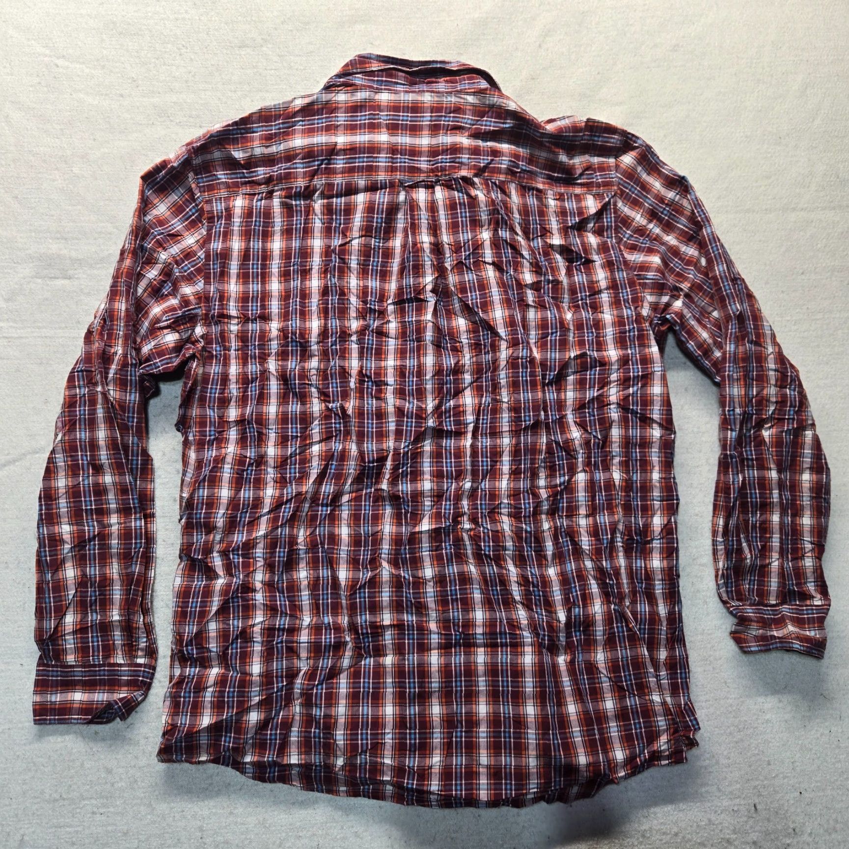 Chaps VINTAGE Chaps Ralph Lauren Shirt Red Plaid Button-Up Cotton Outdoors Mens XL Size US XL / EU 56 / 4 - 7 Thumbnail