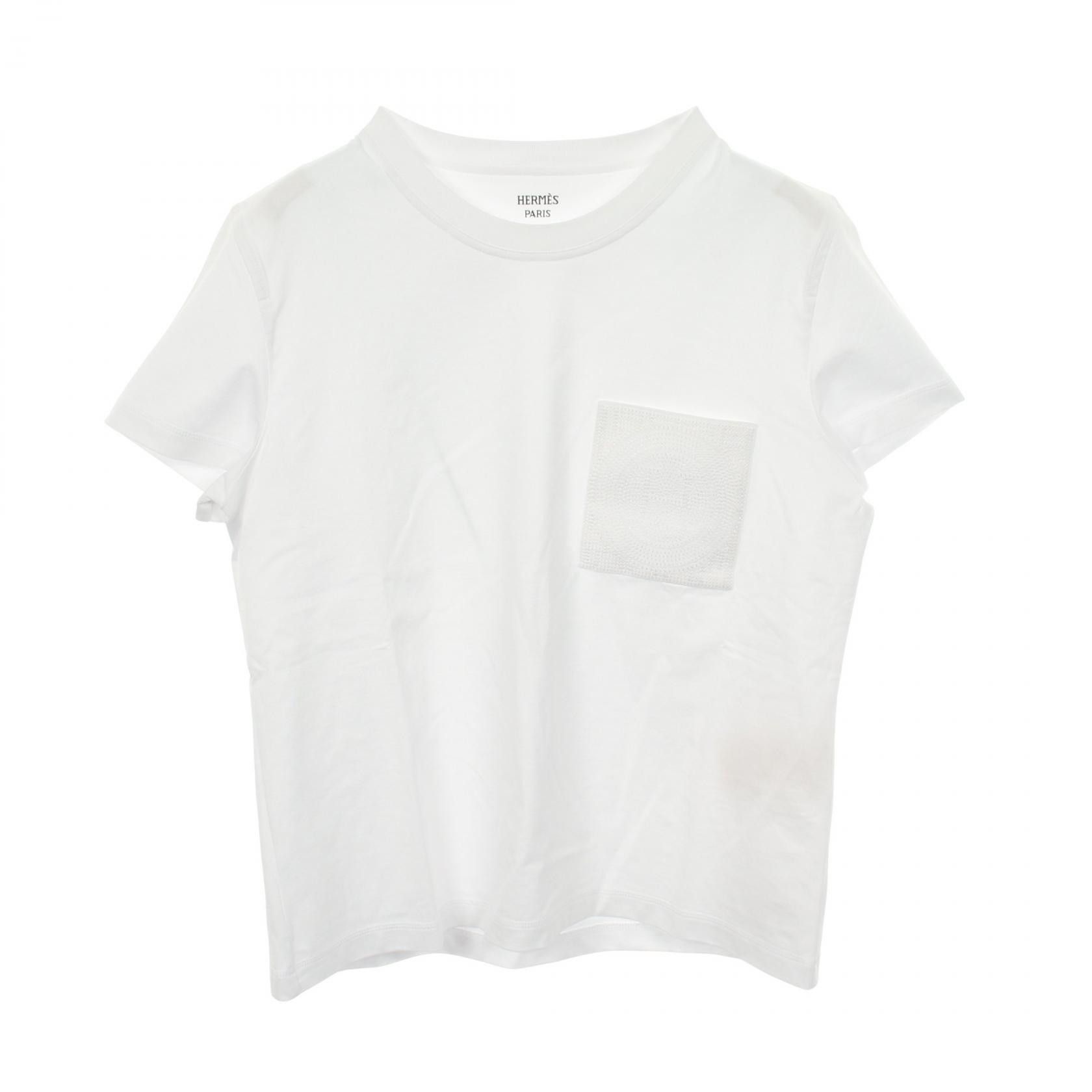 Hermes Hermes Hermes Mosaic Embroidered Cotton T shirt Textile T-Shirts DUTY FREE for USA Size ONE SIZE - 1 Thumbnail