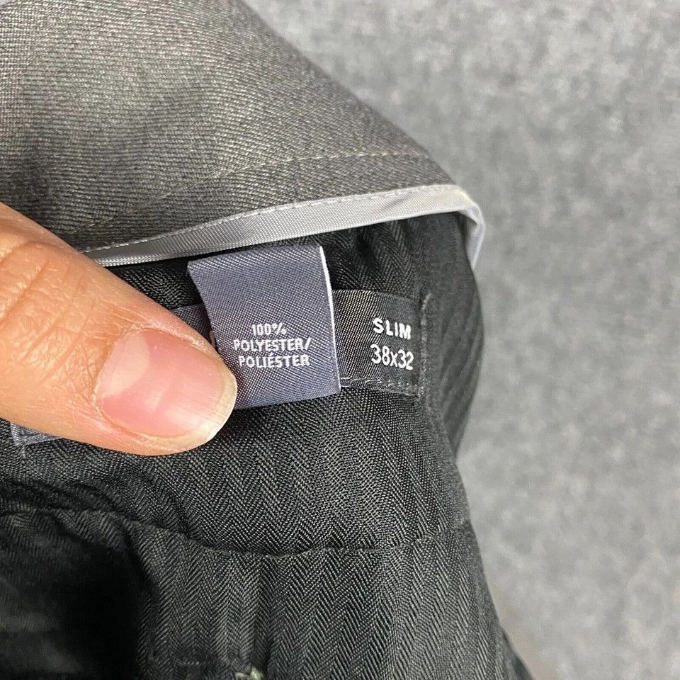 Van Heusen Van Heusen Traveler Pants Men's 38x32 Slim Fit Men's Slacks Size US 38 / EU 54 - 9 Thumbnail