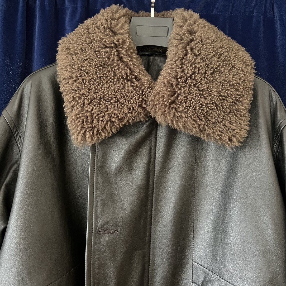 Lemaire Lemaire FW24 Quilted Leather Shearling Blouson Size US M / EU 48-50 / 2 - 3 Thumbnail