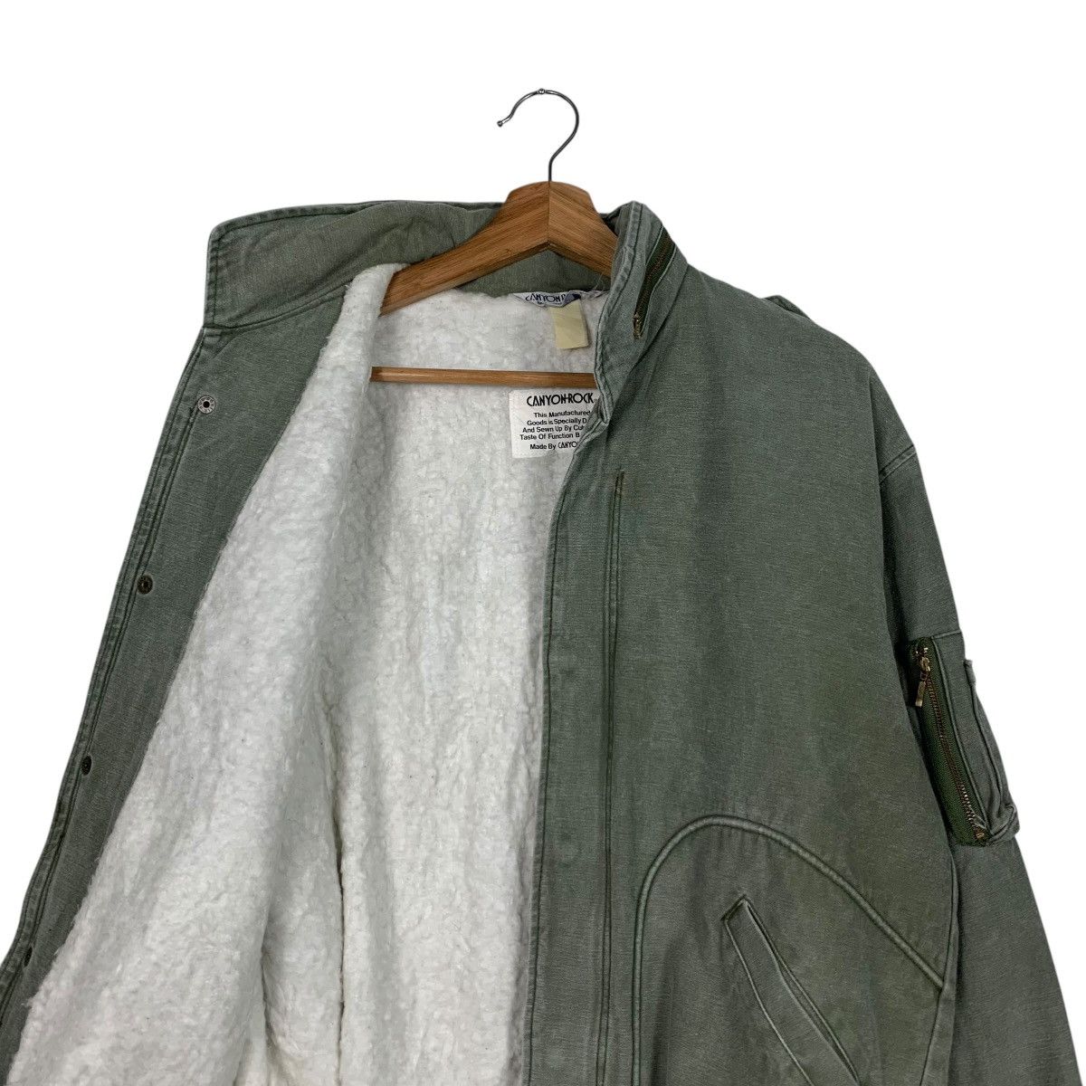Vintage CANYON ROCK Working Bomber Chore Jacket #1822-C22 Size US M / EU 48-50 / 2 - 10 Thumbnail