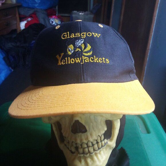 Other Deadstock Vintage Glasgow Yellowjackets Snap Hat Cap Size ONE SIZE - 1 Thumbnail