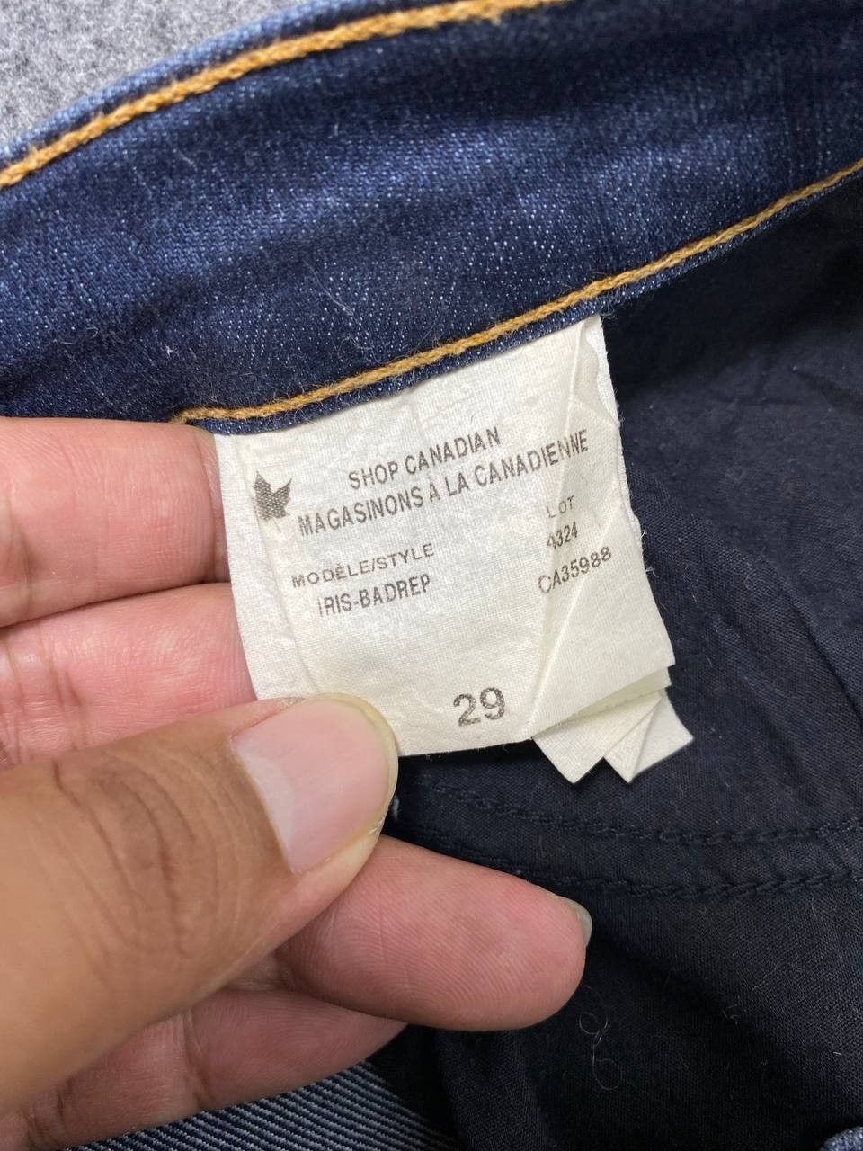 Other iris canada skinny denim nice design Size 30" / US 8 / IT 44 - 10 Thumbnail