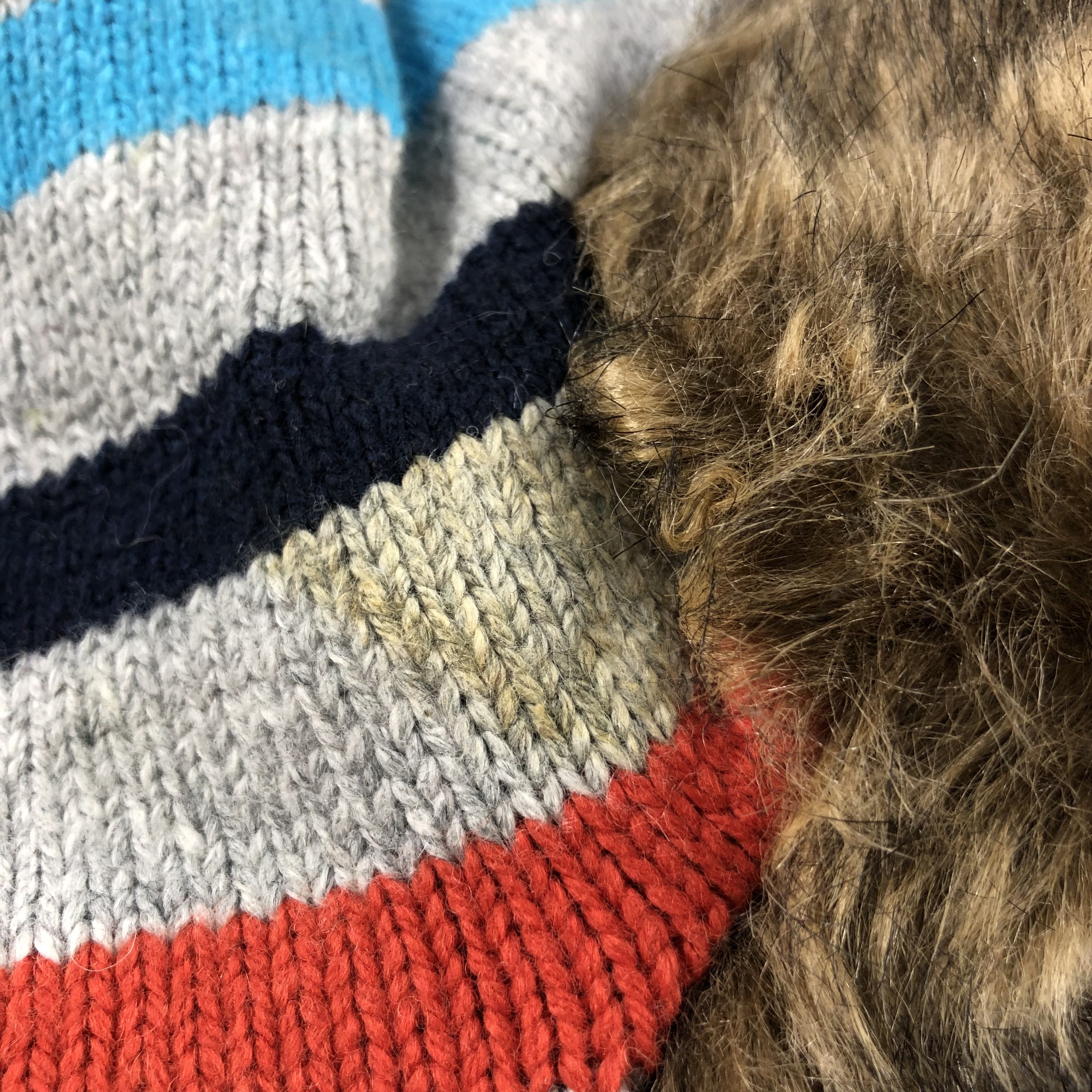 Gap GAP Bomber Hat Rex Rabbit Fur Trapper Hat Beanie B338 Size ONE SIZE - 5 Thumbnail