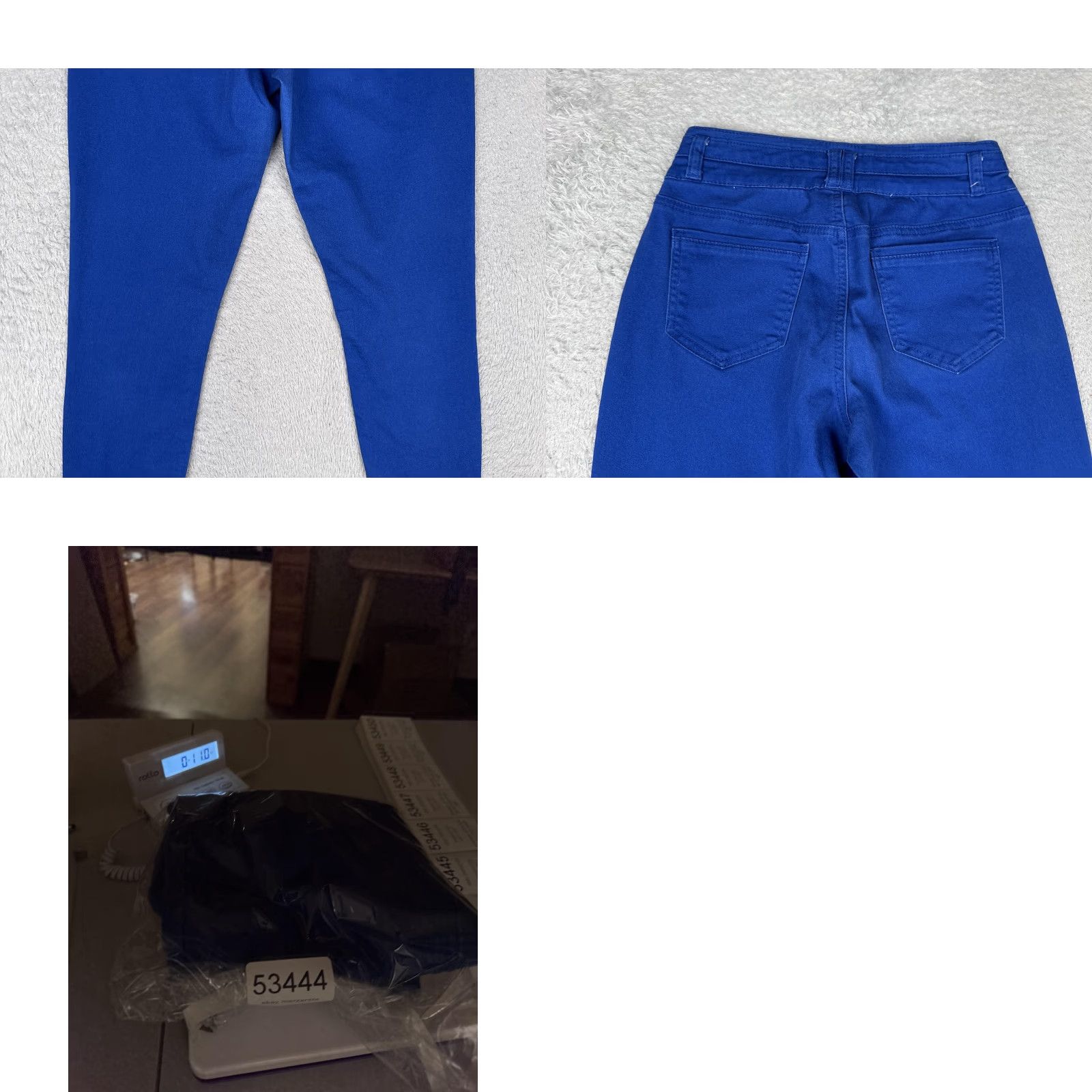 Denime Blue Spice Jeans Womens Juniors 3 Blue Skinny Mid Rise Stretch Denim Medium Wash Size 26" / US 2 / IT 38 - 10 Thumbnail