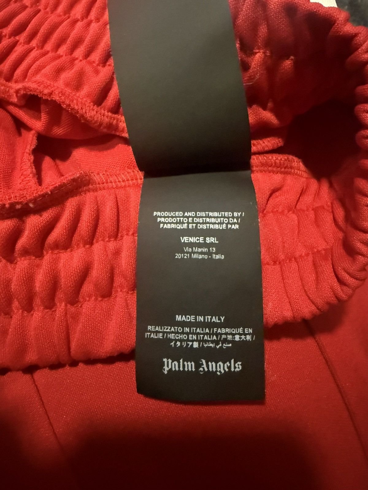 Palm Angels Red Palm Angels Track Bottoms Size US 37 - 5 Thumbnail