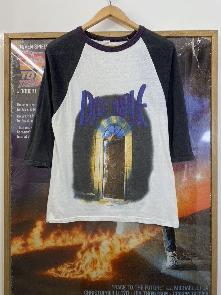 Band Tees 1987 Vintage Deep Purple Raglan Band Tee Size US S / EU 44-46 / 1 - 1 Thumbnail