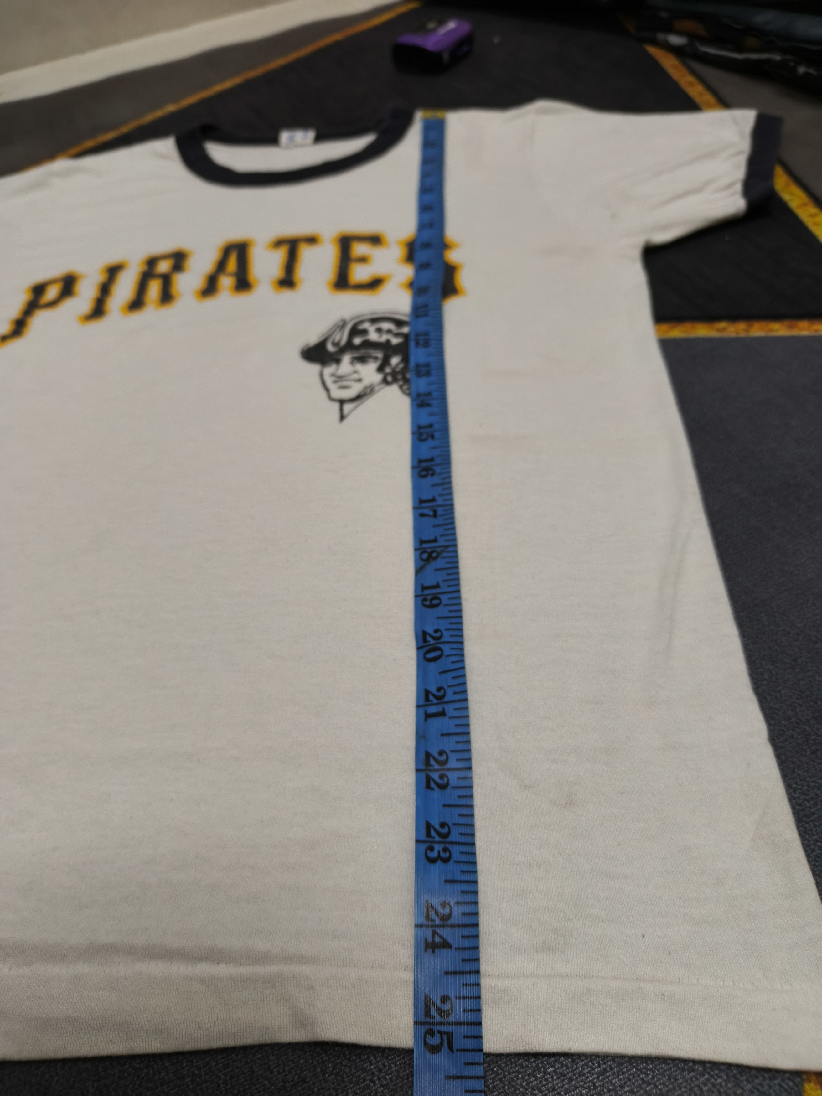 Champion Vintage 70s Champion Ringer T-Shirt – Pittsburgh Pirates MLB Size US M / EU 48-50 / 2 - 9 Thumbnail