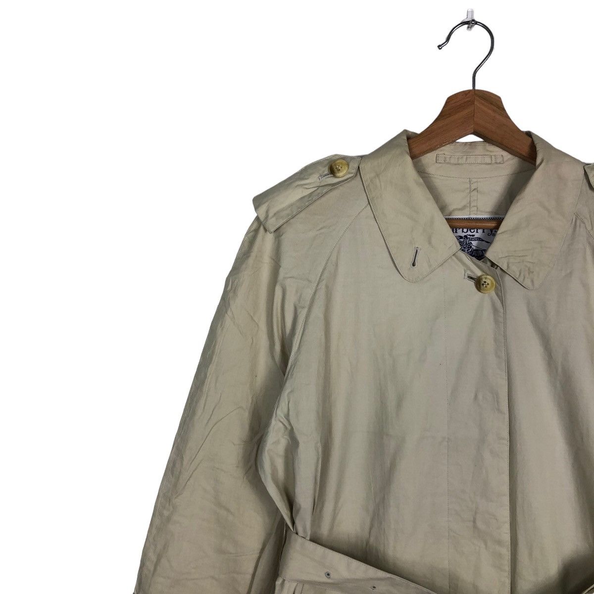 Burberry 🔥90’s Vintage Burberrys Long Jacket Japan Made Size US M / EU 48-50 / 2 - 7 Thumbnail