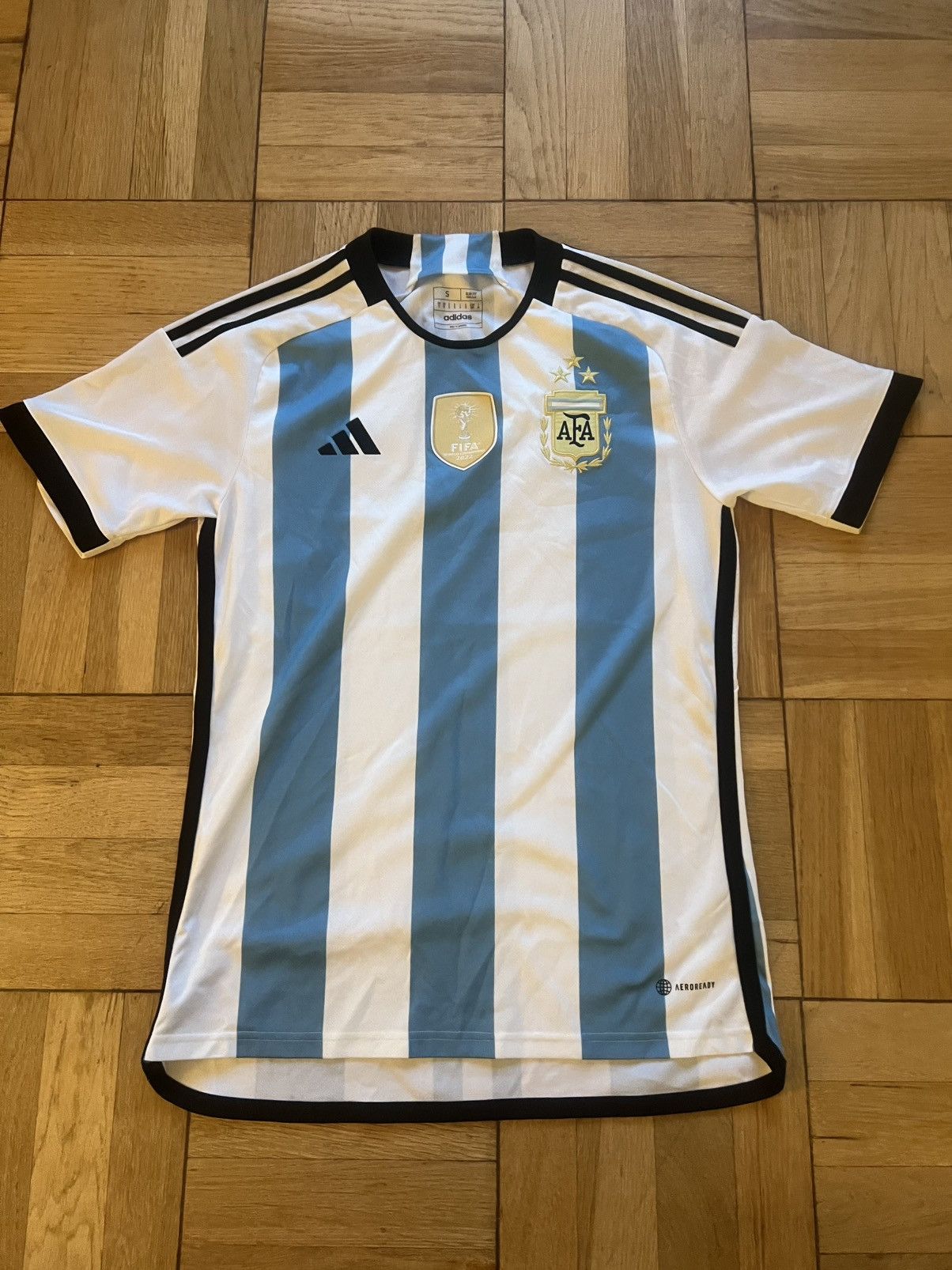 Adidas Adidas Argentina World Cup Jersey Size US S / EU 44-46 / 1 - 1 Thumbnail