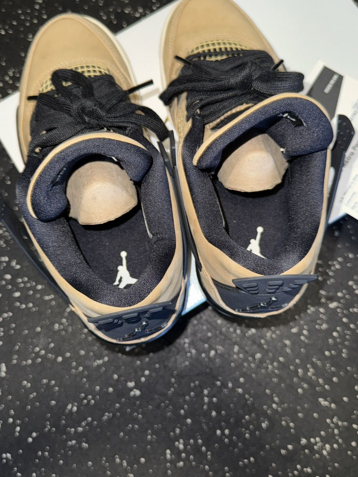 Jordan Brand × Nike Air Jordan 4 iv mushroom sz 7 women’s or 5.5Y boys Size US 7 / IT 37 - 4 Thumbnail