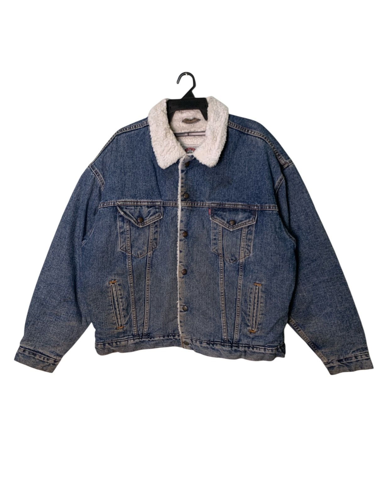 Levi's Vintage Clothing Rare Design Vintage Levi’s Authentic Sherpa Jackets Size US XL / EU 56 / 4 - 1 Thumbnail