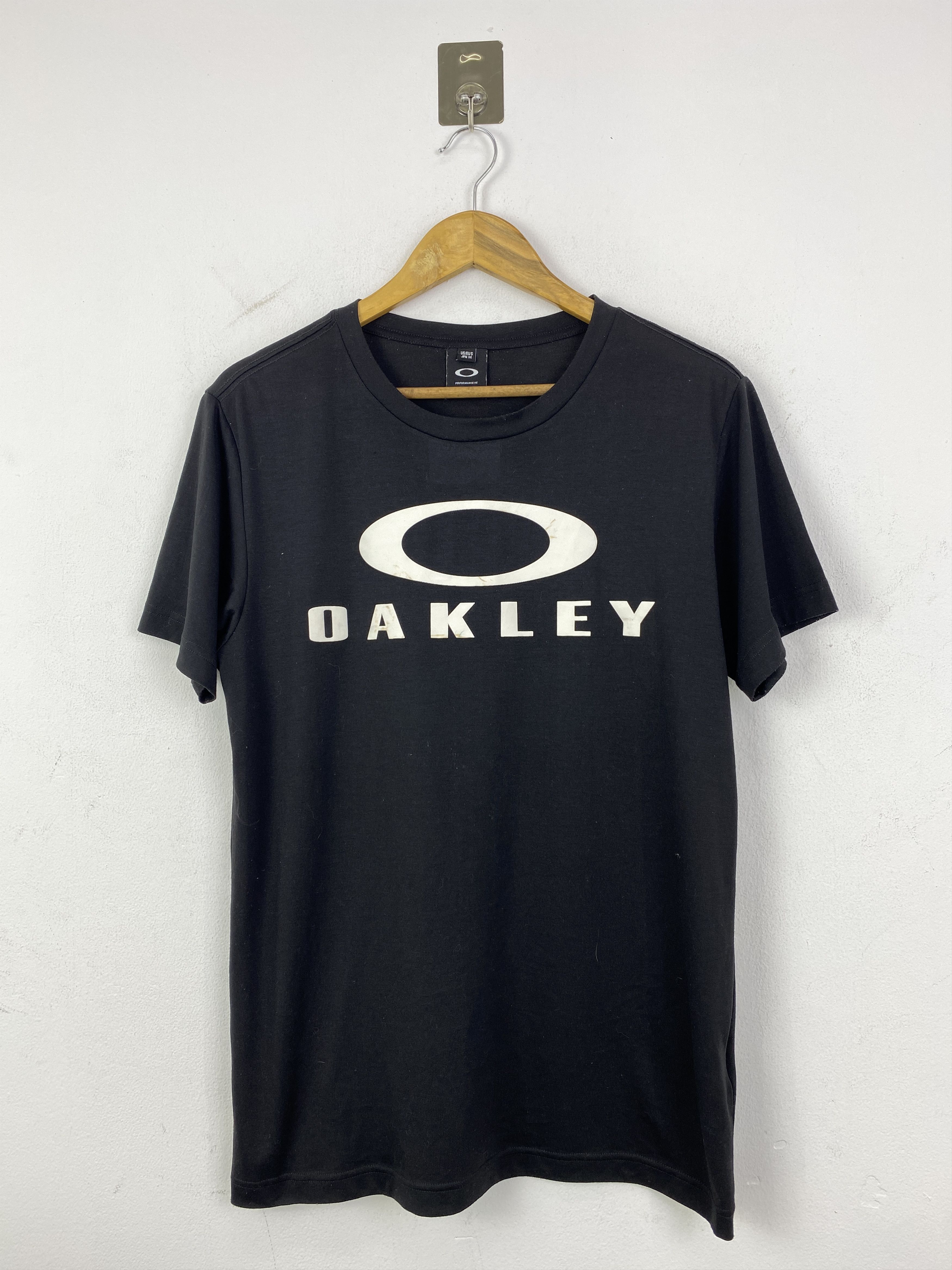 Oakley Vintage Oakley Central Big Logo Short Sleeve Tee TA0741 Size US M / EU 48-50 / 2 - 1 Thumbnail