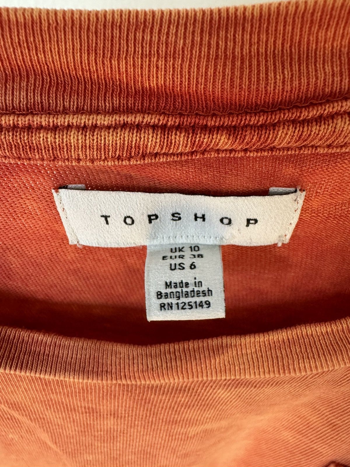 Topshop Cropped t-shirt Size M / US 6-8 / IT 42-44 - 2 Thumbnail