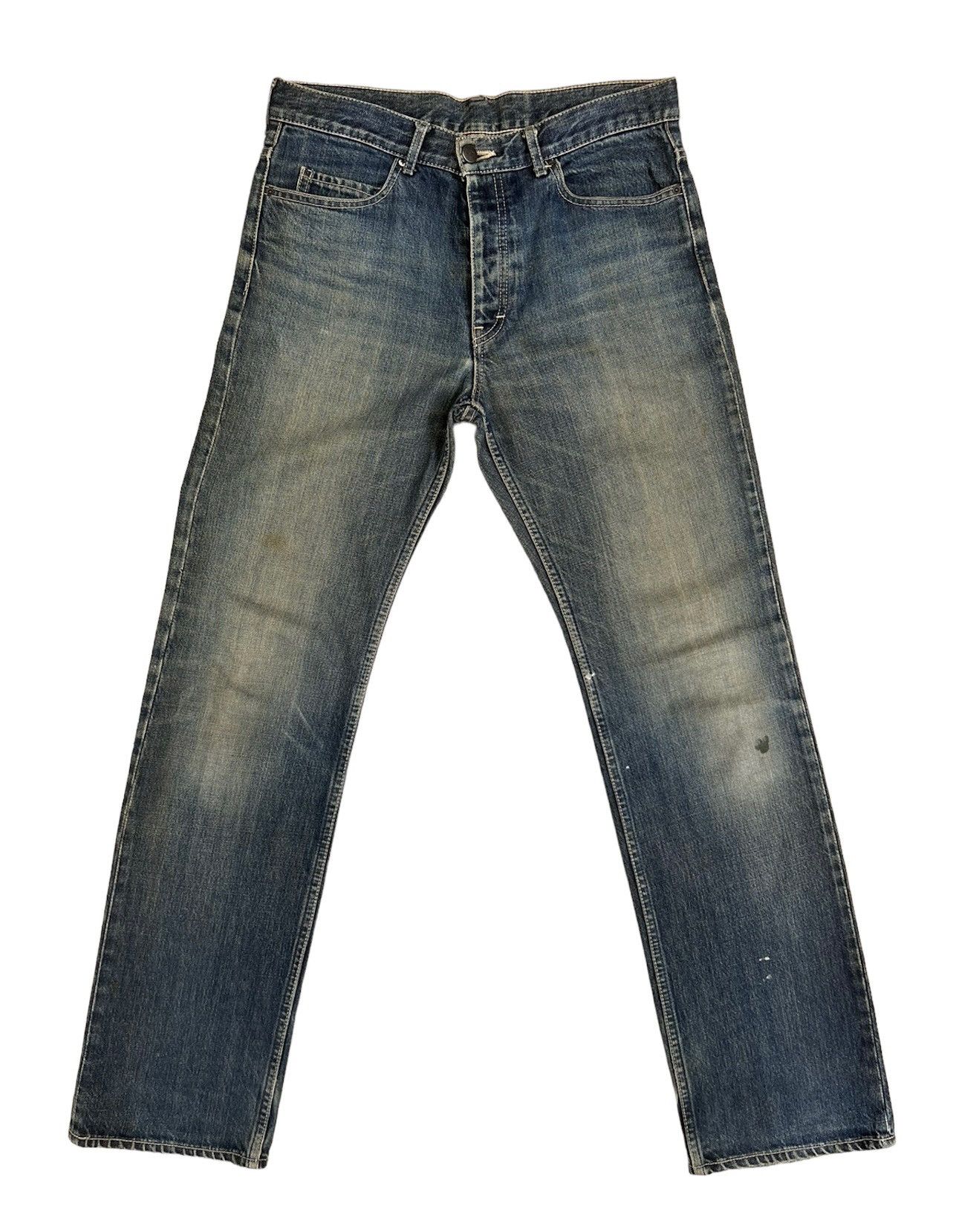 N.Hoolywood N. Hoolywood Japan Dirty Mud Denim Jeans Size US 31 - 1 Thumbnail