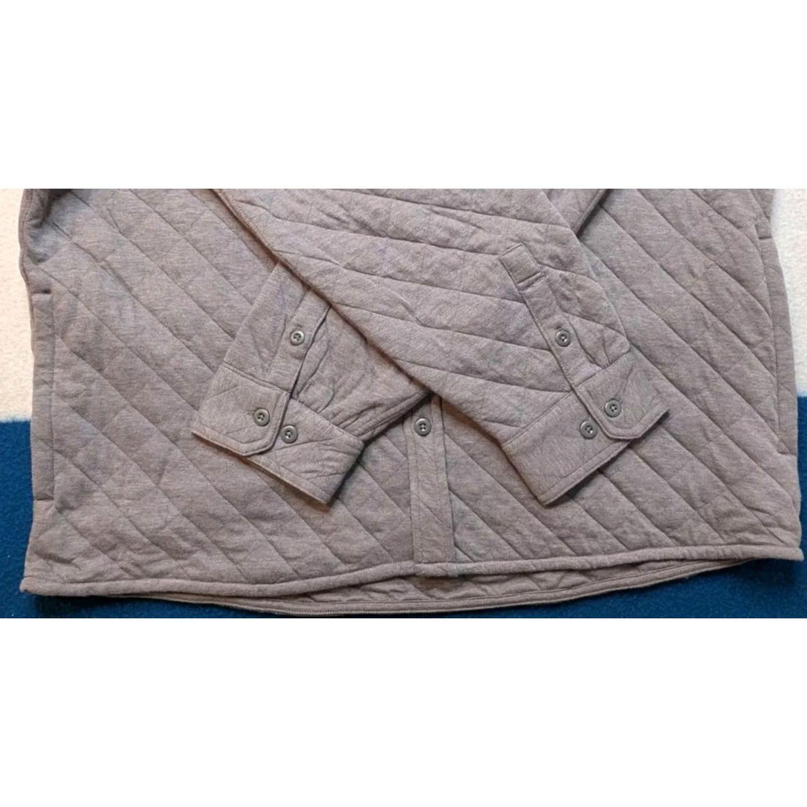Taylor Stitch Taylor Stitch Chore Jacket Grey Shirt Shacket Quilted Pockets Jacket XL 46 Mens Size US XXL / EU 58 / 5 - 3 Thumbnail
