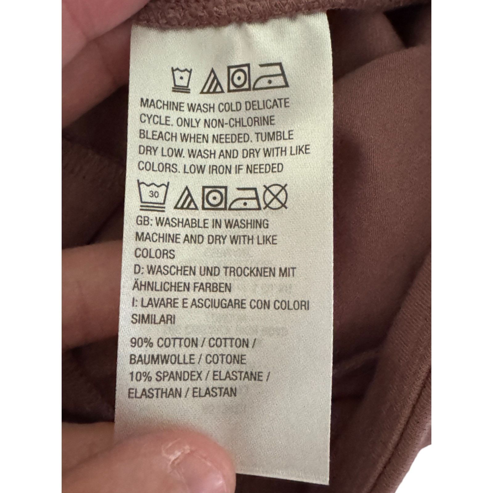 Other zuda Regular Basic Redefined Crop Legging Burgundy Rose XS Size 24" / US 00 / IT 34 - 8 Thumbnail