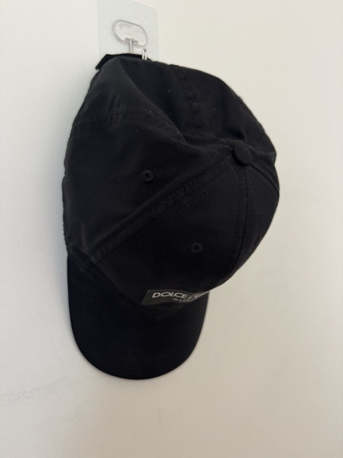 Dolce & Gabbana Dolce & Gabbana Logo Baseball Cap – Black Size ONE SIZE - 9 Thumbnail