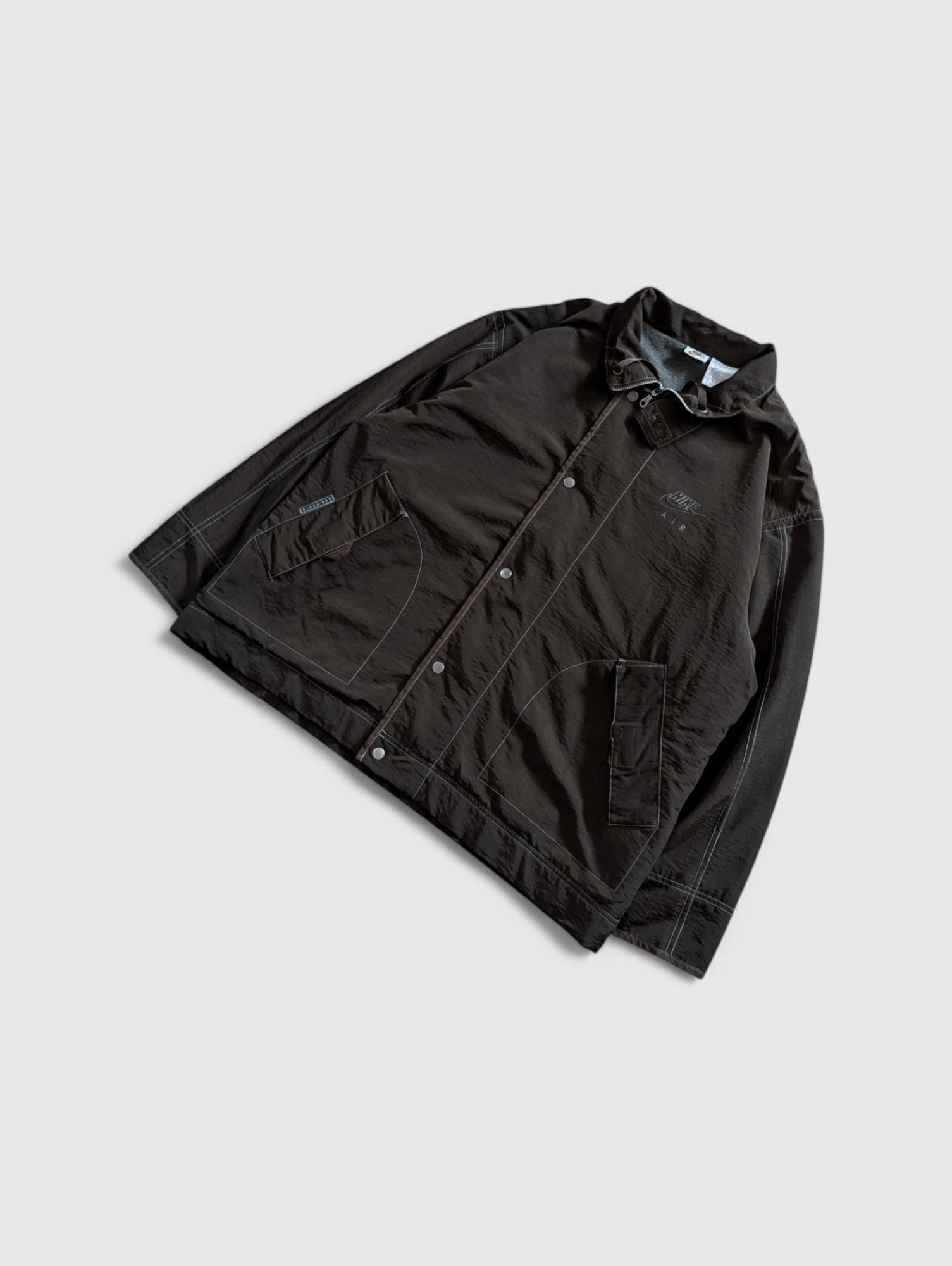 Nike Nike Air Brown Vintage Jacket Size US L / EU 52-54 / 3 - 5 Thumbnail