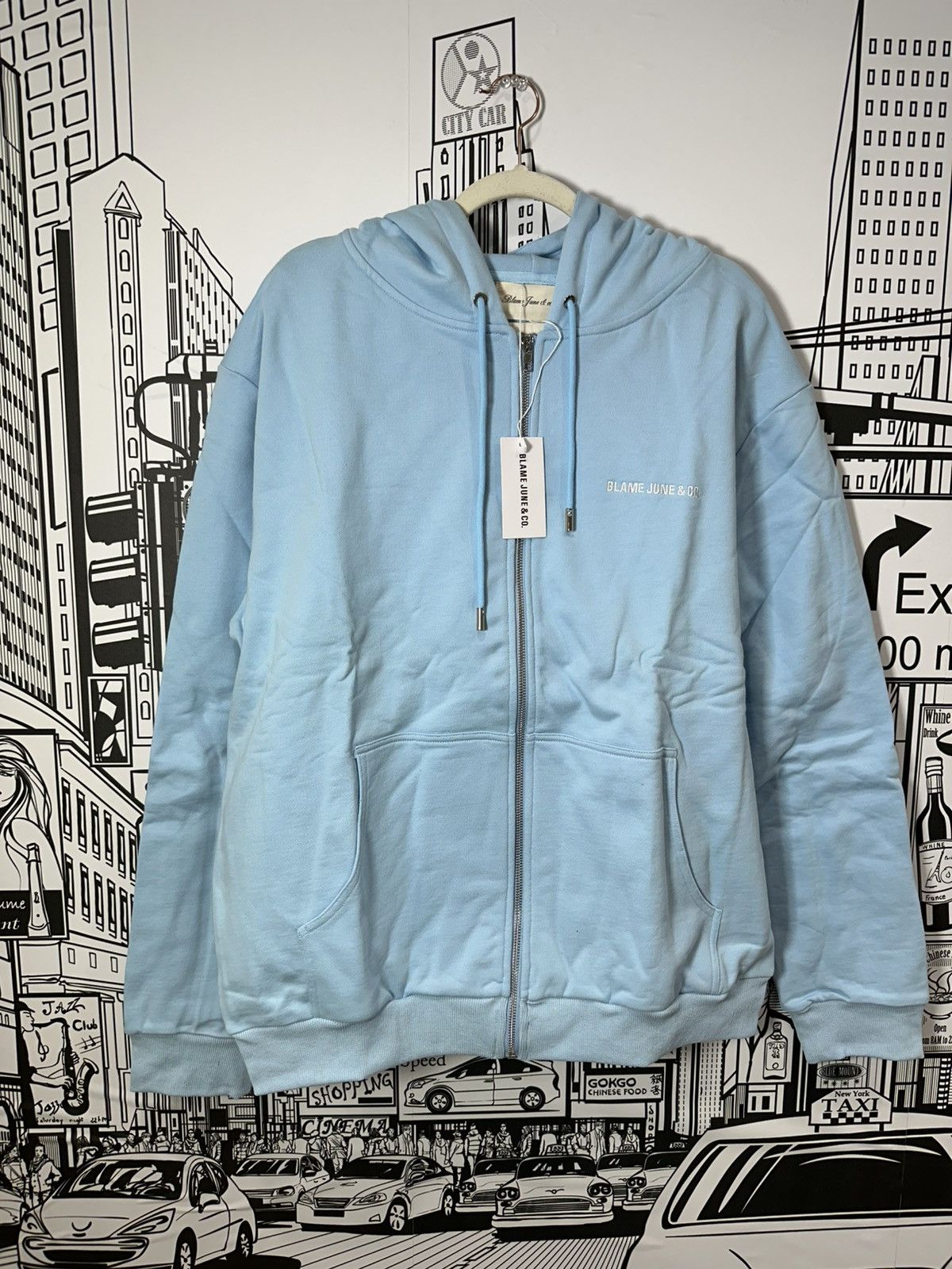 Other Blame June & Co. Gemini Hoodie 2XL Baby Blue Size US XXL / EU 58 / 5 - 1 Thumbnail