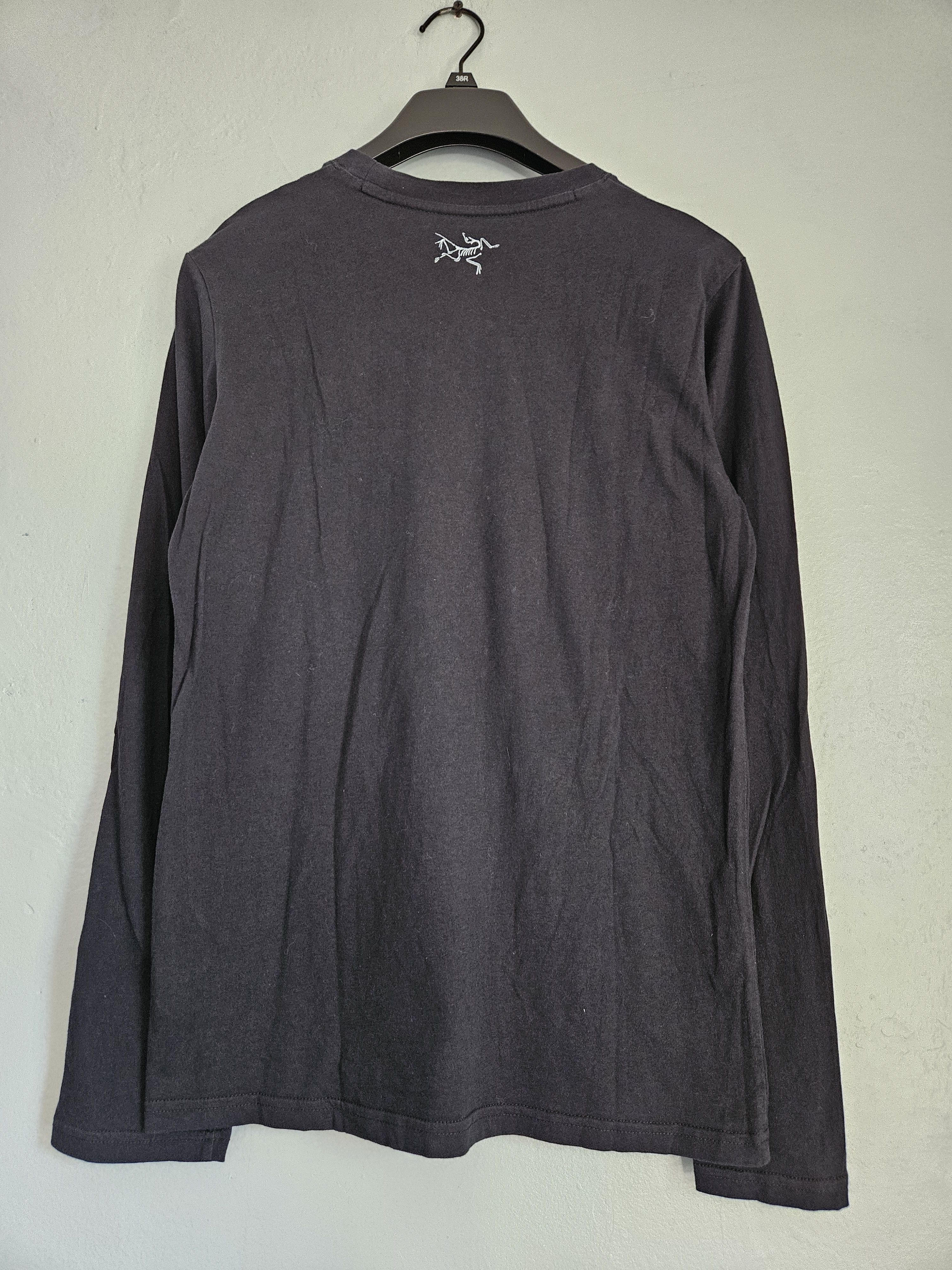 Arc'teryx Black Skeleton Logo Long Sleeve Shirt Size US S / EU 44-46 / 1 - 2 Thumbnail