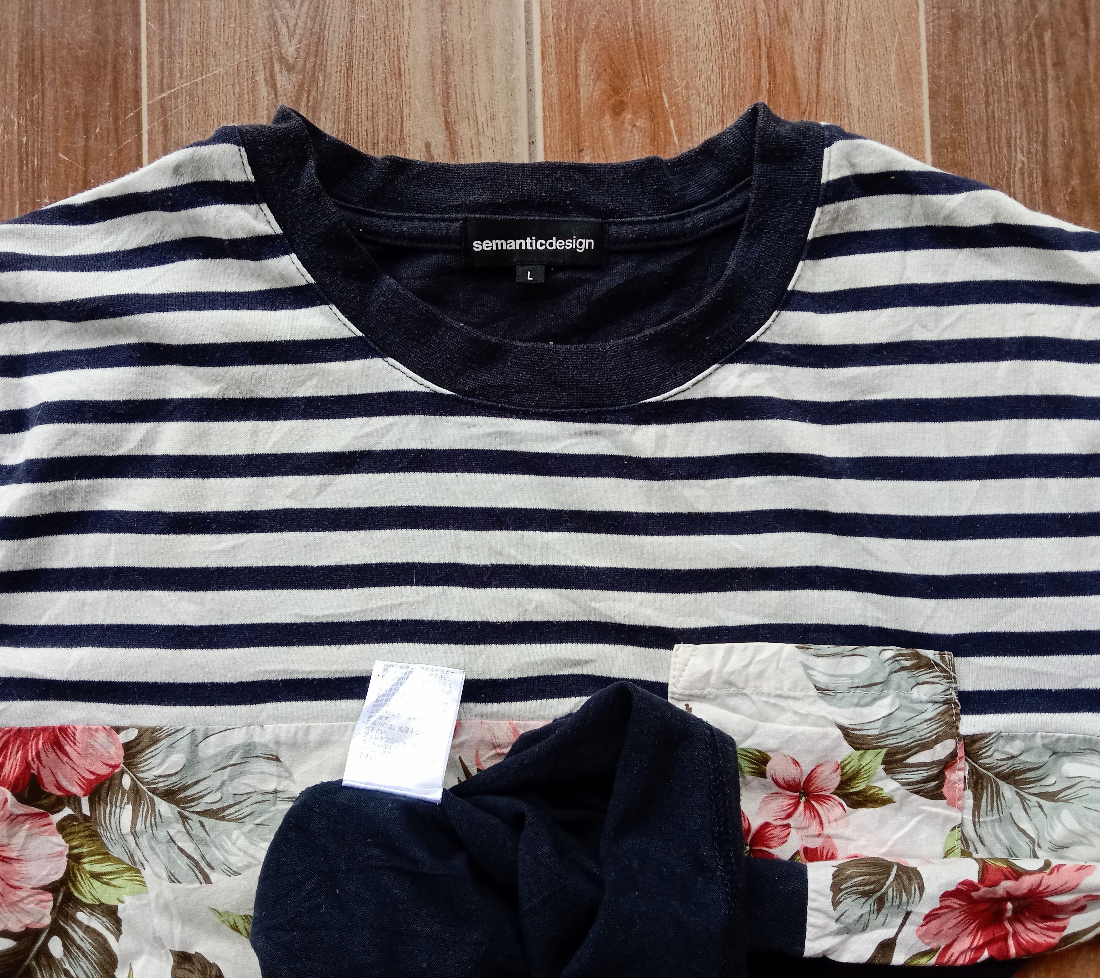 semanticdesign Semantic Design Tee Floral Size US L / EU 52-54 / 3 - 2 Thumbnail