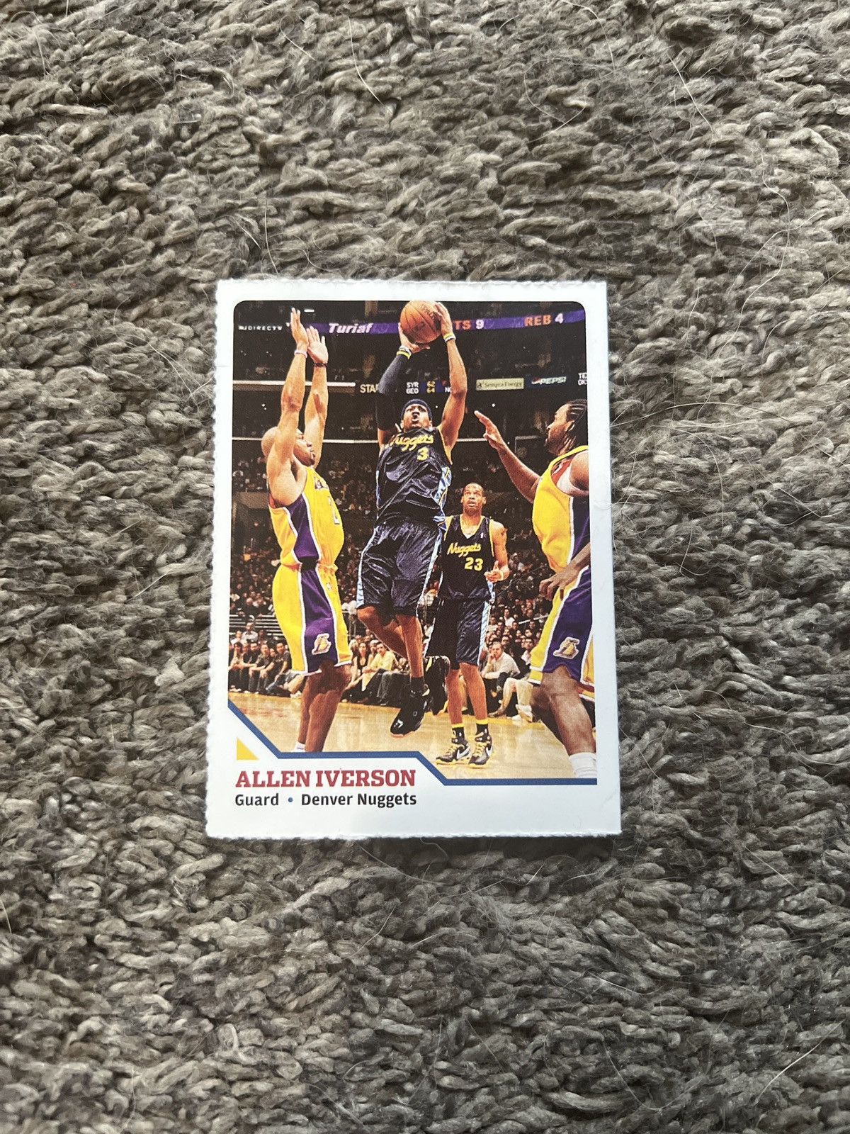 NBA Sports Illustrated Kids #276 Allen Iverson Card Size ONE SIZE - 1 Thumbnail