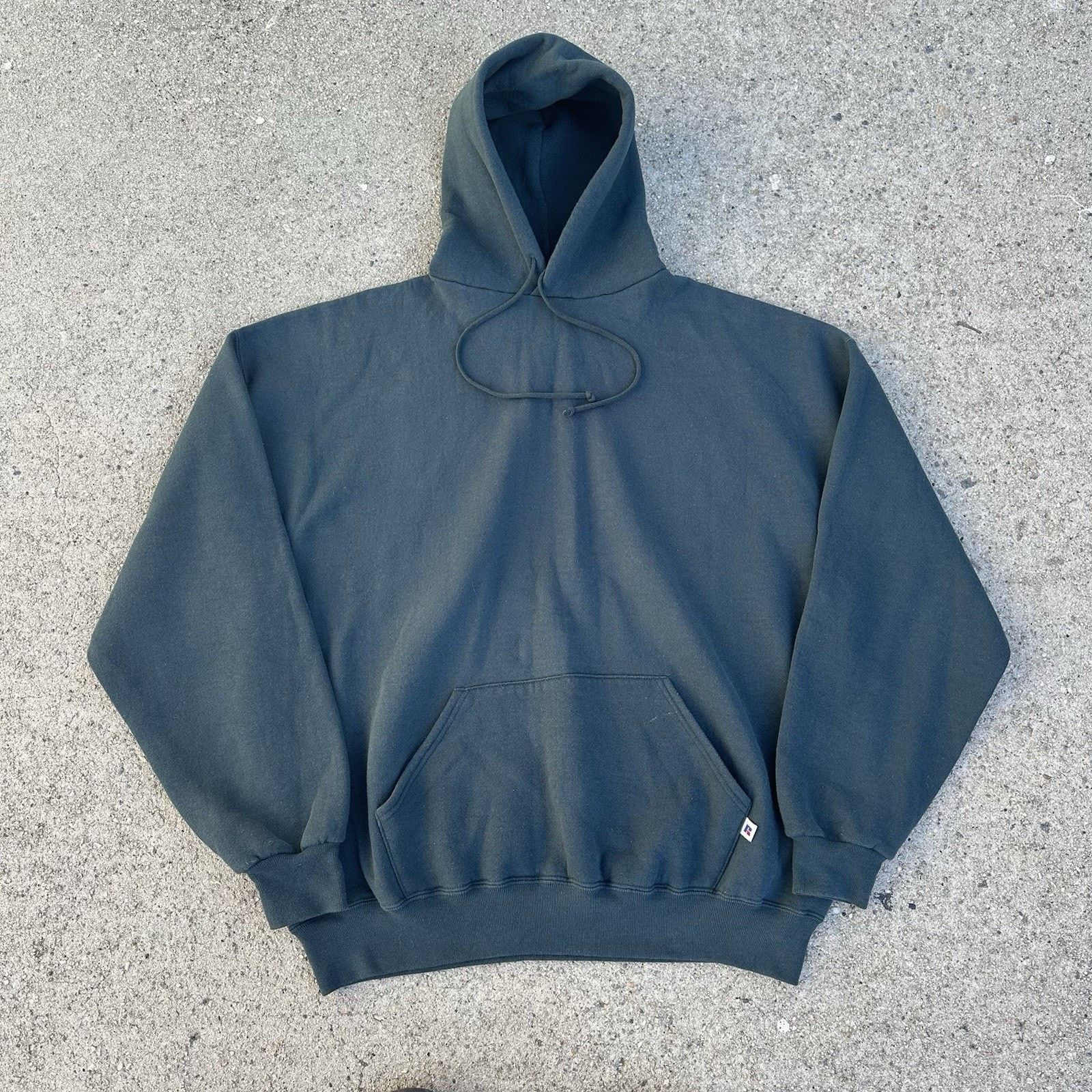 Vintage Russell Athletic Green Hoodie XXL Kanye West