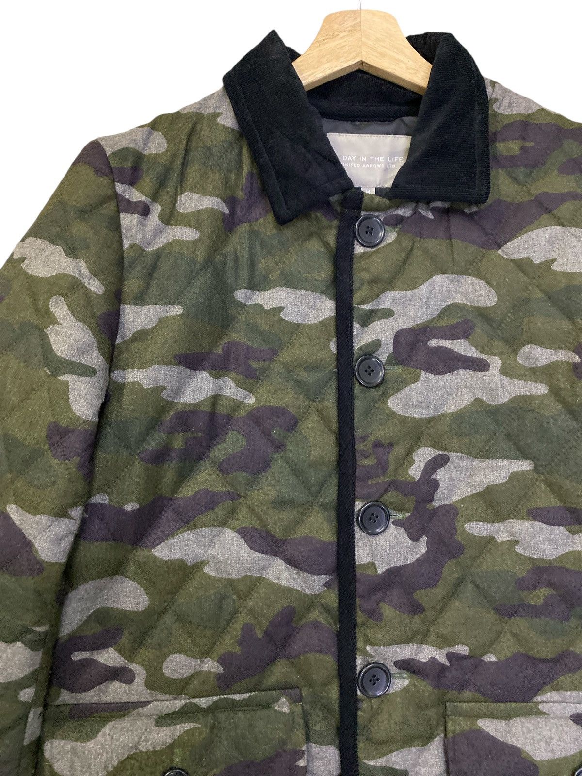United Arrows United Arrows Camo Quilted Jacket Size US M / EU 48-50 / 2 - 4 Thumbnail