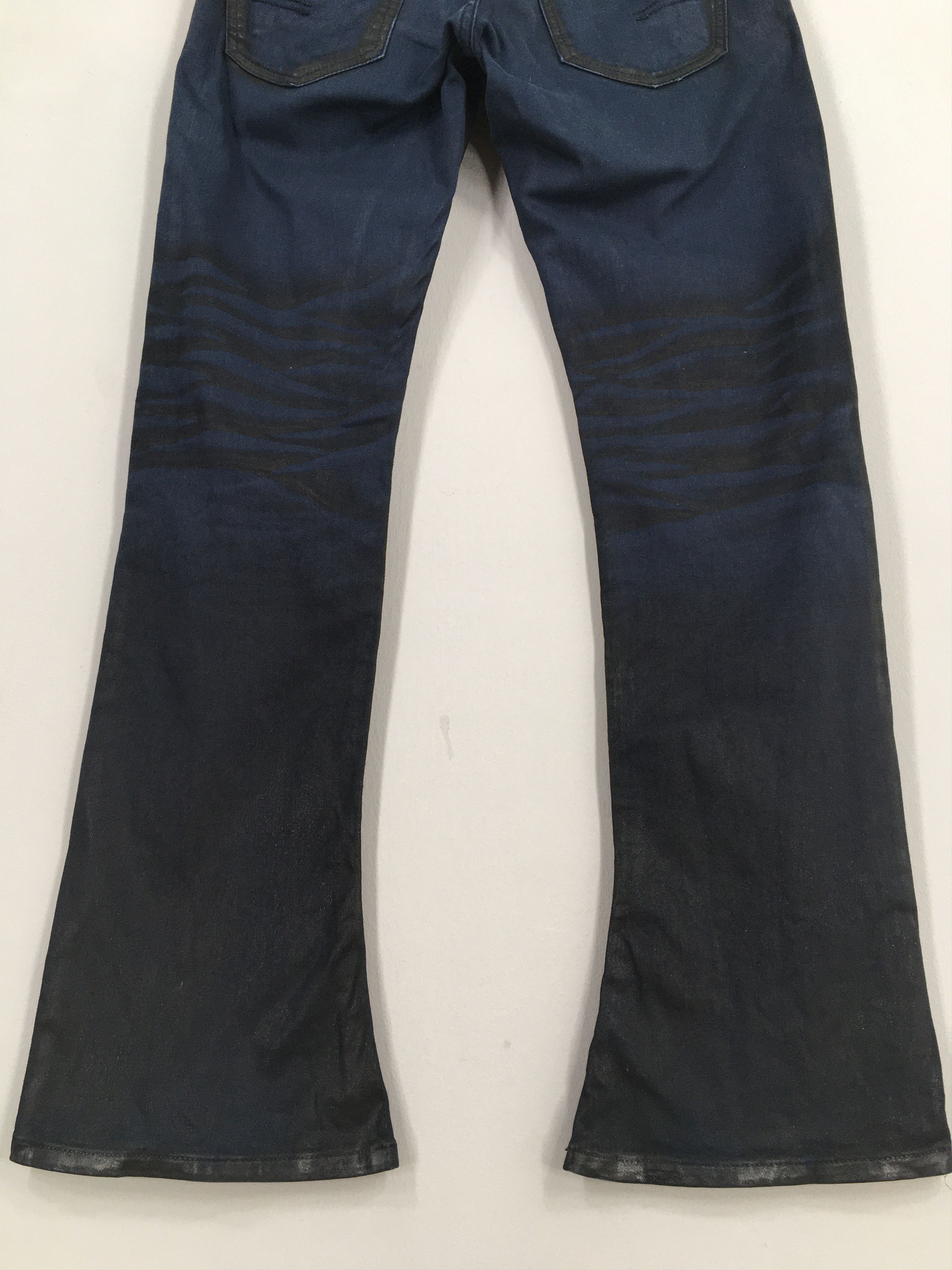 JACKROSE Size 27x30.5 Jackrose Japan Dirty Flared Bootcut Jeans S1075 Size 27" / US 4 / IT 40 - 10 Thumbnail