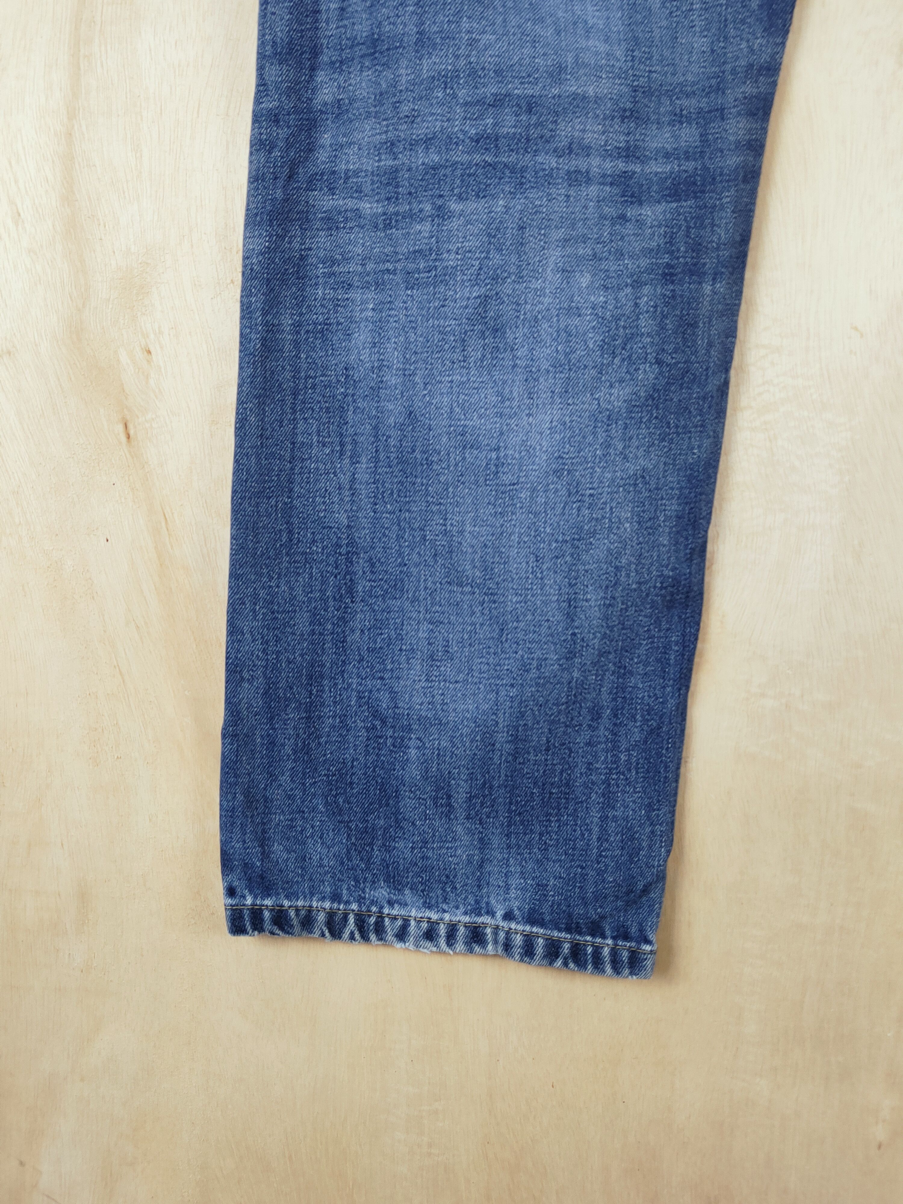 Japanese Brand Uniqlo japanese fabric by Kaihara Ripped Jeans #S2646 Size US 36 / EU 52 - 9 Thumbnail