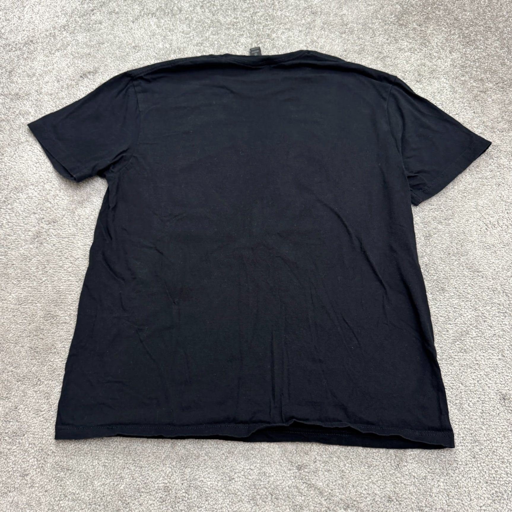 Gildan Gildan SoftStyle T-Shirt Mens L Black Cotton Crew Tee Size US L / EU 52-54 / 3 - 2 Thumbnail