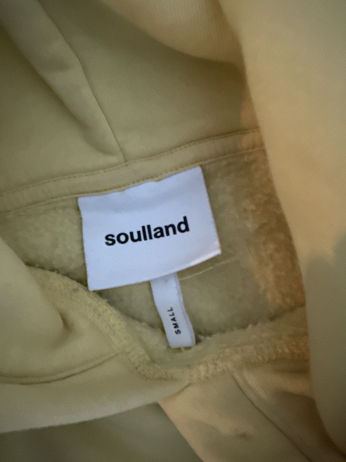 Soulland Soulland Hoodie (Yellow) Size US S / EU 44-46 / 1 - 5 Thumbnail