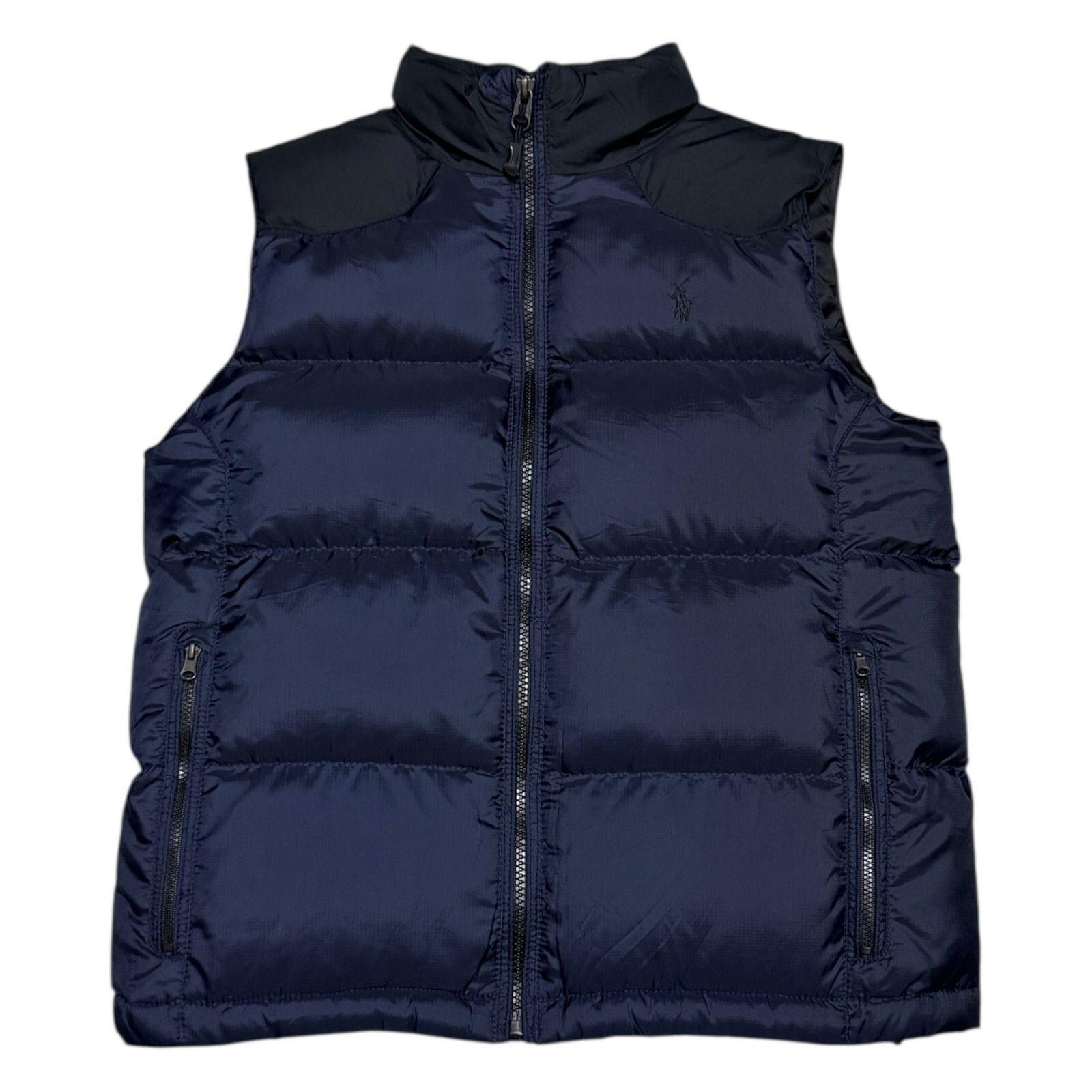 ジャケット・アウター Polo Ralph Lauren Big Pony Down Vest Polo Ralph Lauren Boy's Big Pony Hooded Puffer Down Vest