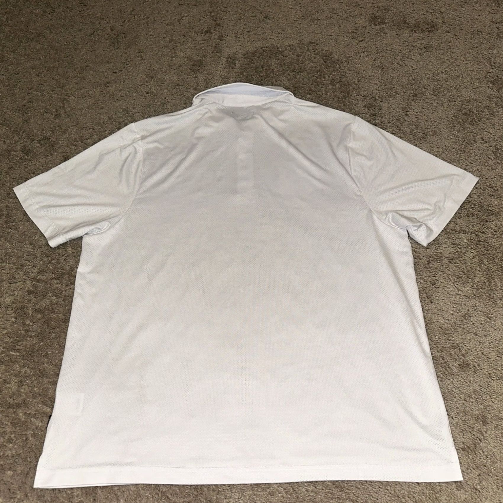 Vintage Malbon Golf Polo Shirt Mens XL Parsons Breathable Short Sleeve Knit Cotton White Logo Embroidered Button Polo Golf Size US XL / EU 56 / 4 - 5 Thumbnail